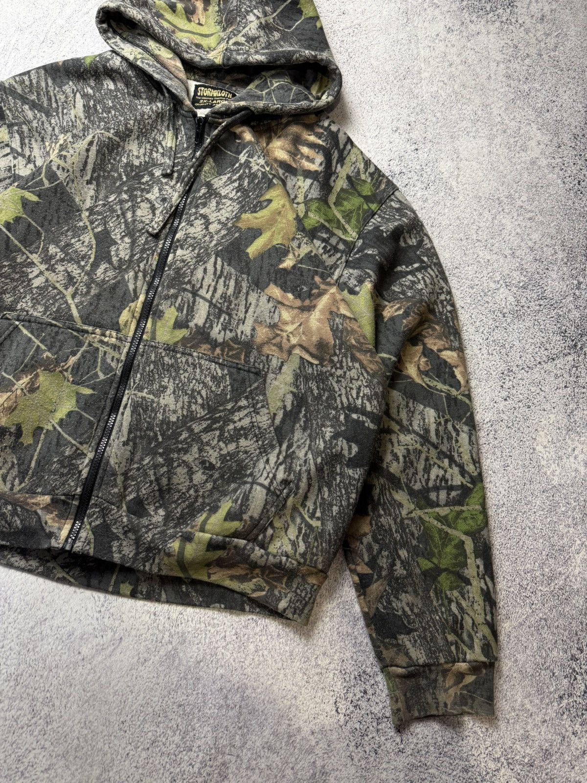 Carhartt Crazy Vintage Y2K Realtree Camo Zip Hoodie Carhartt Style Size US XXL / EU 58 / 5 - 11 Thumbnail