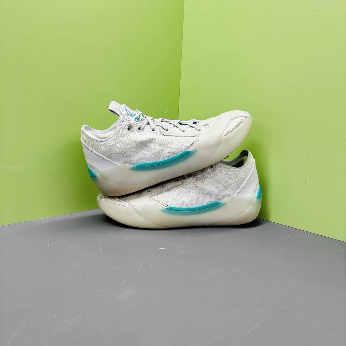 Jordan Brand Air Jordan 39 Guo Ailun White Silver Blue K15 Size US 11 / EU 44 - 4 Thumbnail