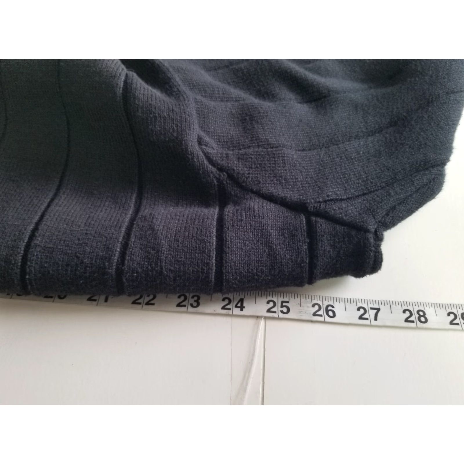 Faconnable VINTAGE Faconnable Sweater Mens Large Black Wool Long Sleeve V Neck Pullover Knit Regular Fit Classic Knitwear Size US L / EU 52-54 / 3 - 4 Thumbnail