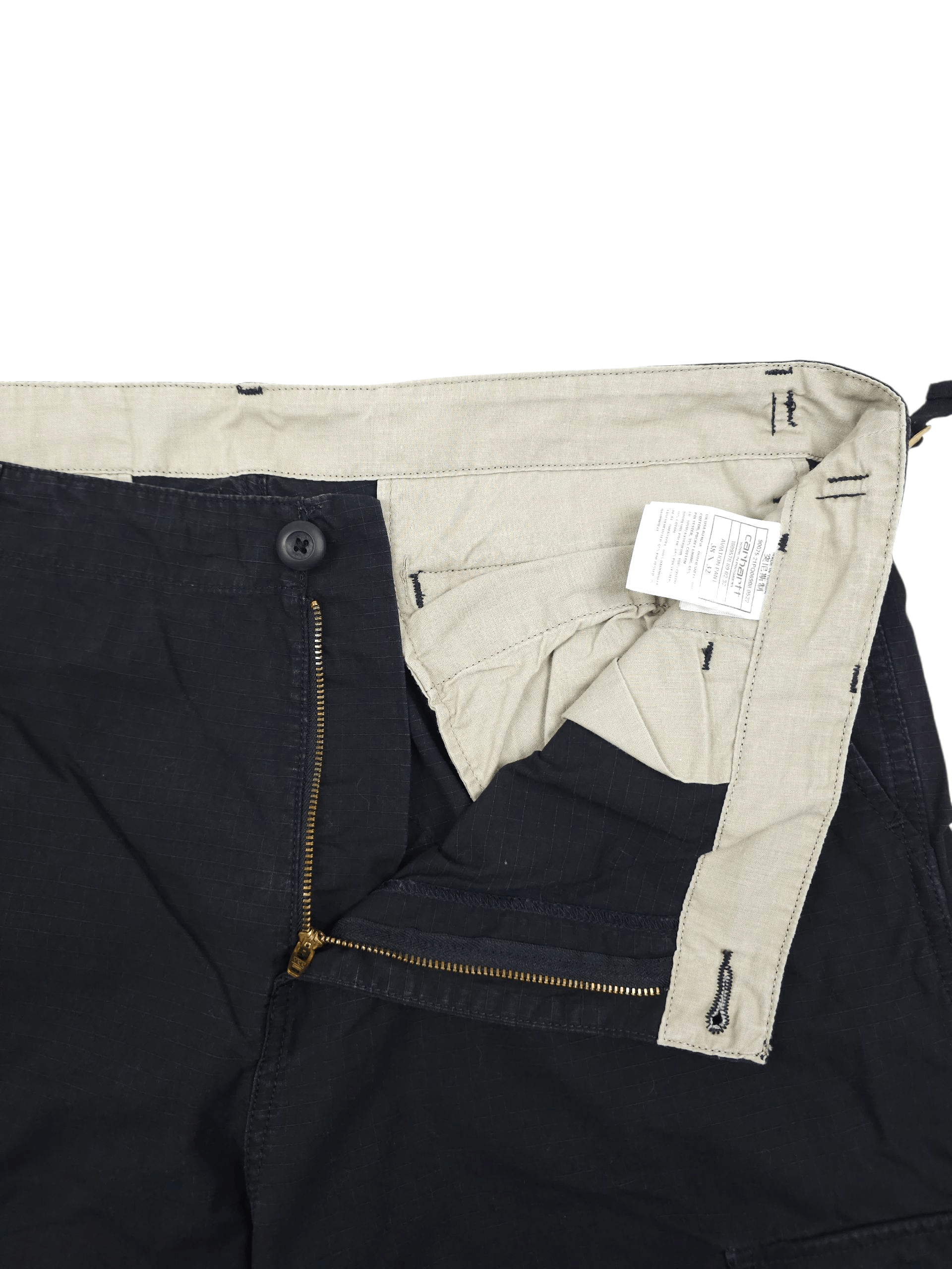 Carhartt 💎 Vintage Carhartt Aviation Black Cargo Pants 38x32 Size US 38 / EU 54 - 5 Thumbnail