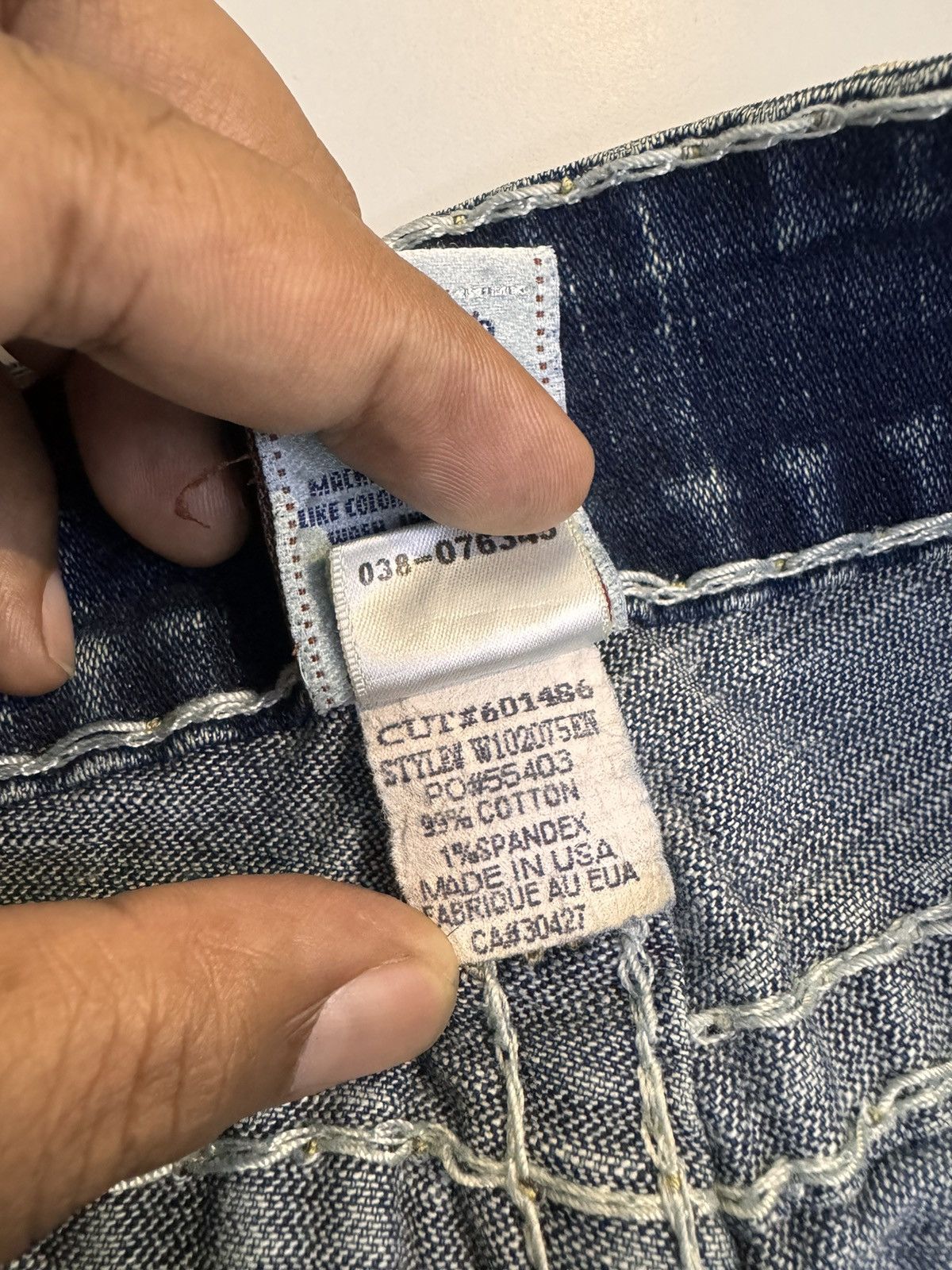 True Religion True Religion Short Denim Pant size 33” Size 33" - 7 Thumbnail