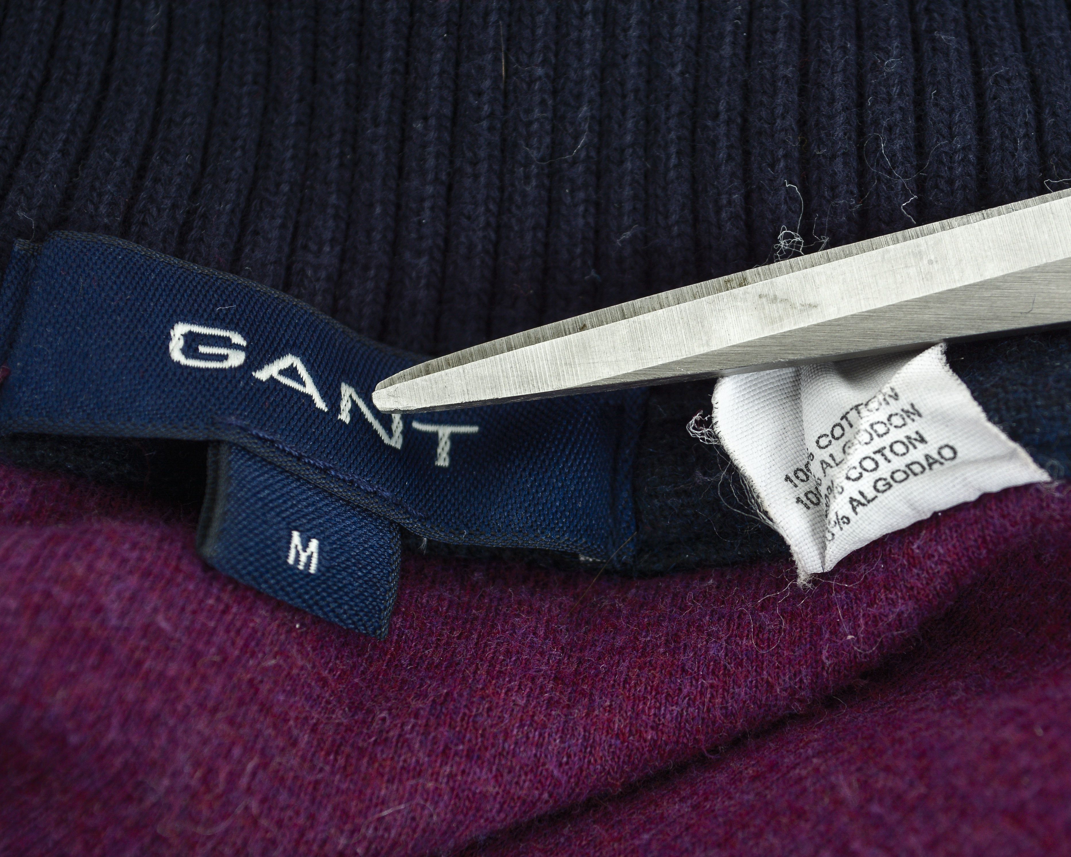 Gant Cardigan M Jumper Sweater Full Zip High Neck Cotton Jacket Size US M / EU 48-50 / 2 - 6 Thumbnail