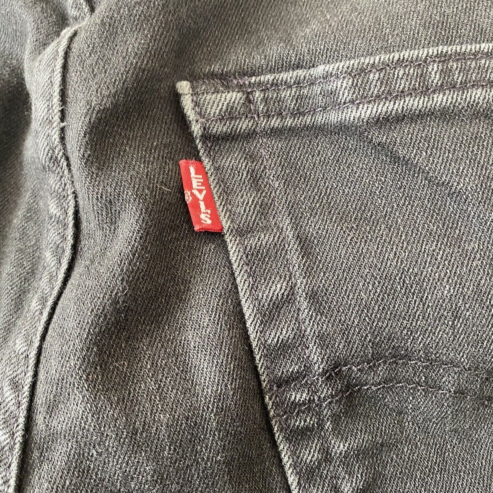 Levi's LEVIS 512 Womens Jeans Black Skinny Taper Stretch Premium Bi Size 32" / US 10 / IT 46 - 9 Thumbnail