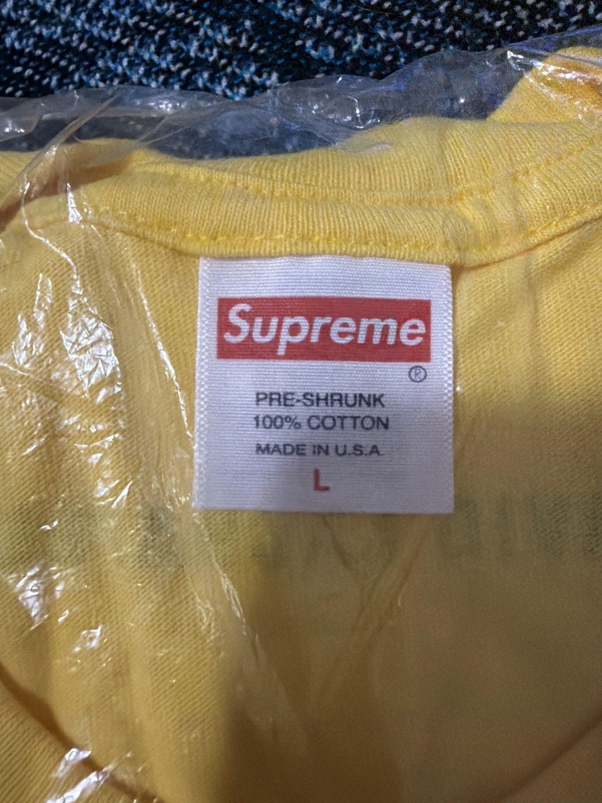 Supreme Supreme Holy War Tee FW23 Size US L / EU 52-54 / 3 - 3 Thumbnail