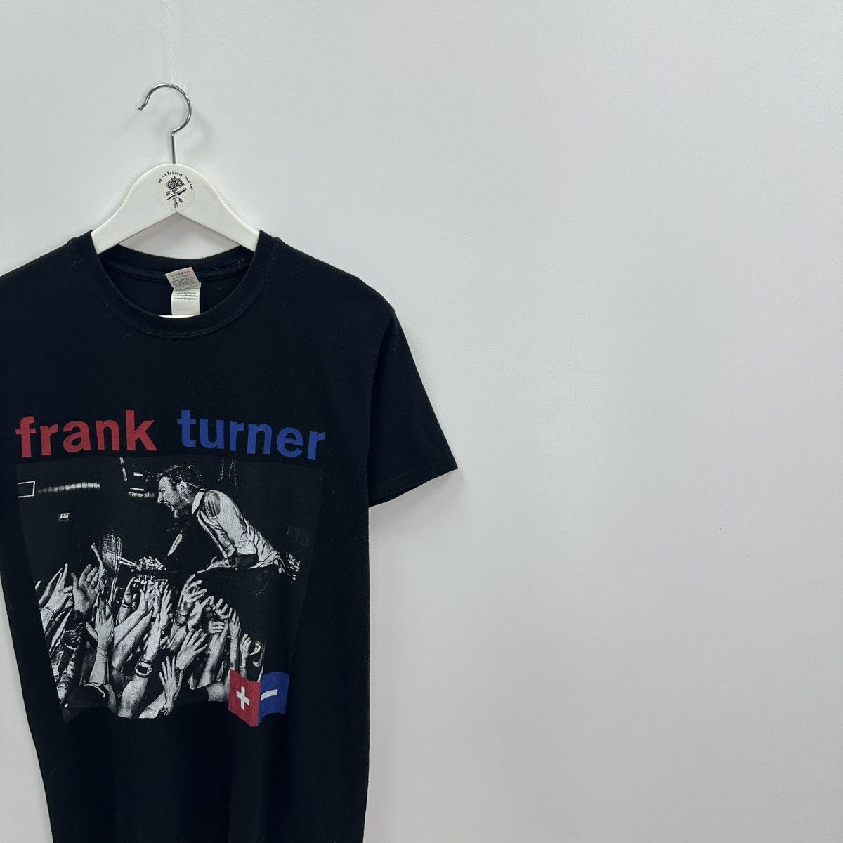 Band Tees Vintage 00s Frank Turner Positive Songs negative people tee Size US M / EU 48-50 / 2 - 2 Thumbnail
