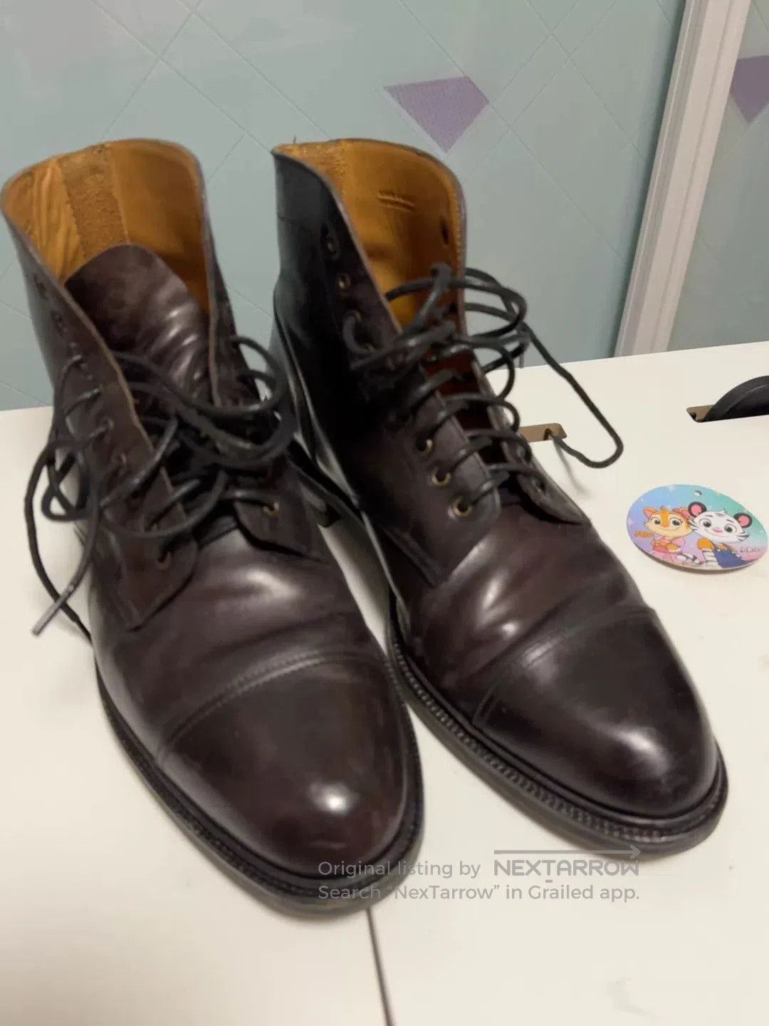 Meermin Meermin Shell Cordovan Captoe High. Size US 10 / EU 43 - 3 Thumbnail