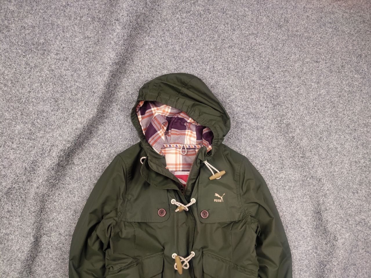 Puma Vintage Puma Storm fit Military cargo hooded Jacket Y2K Size S / US 4 / IT 40 - 2 Thumbnail