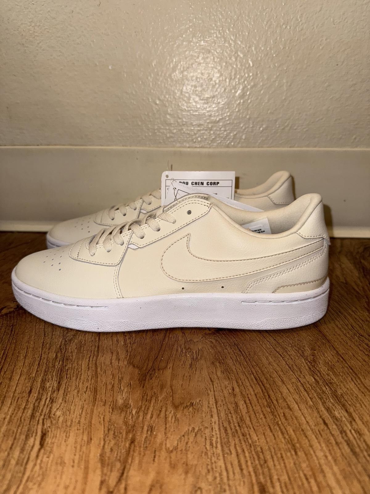 Nike Nike Court Blanc Beige White Size US 7 / IT 37 - 3 Thumbnail