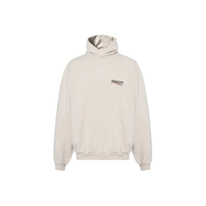Balenciaga Balenciaga Logo Print Loose Hoodie for Men Size US L / EU 52-54 / 3 - 1 Thumbnail