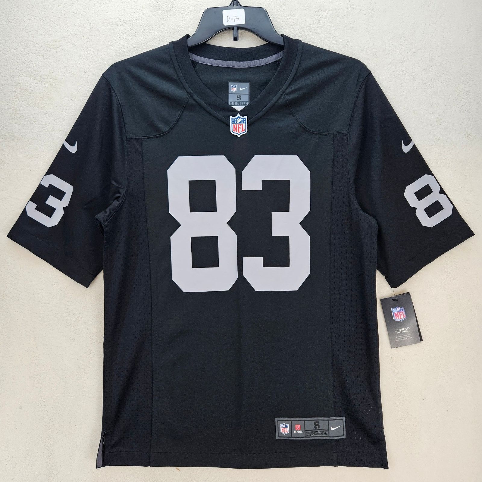 Nike NIKE X RAIDERS NFL BLACK JERSEY #83 DARREN WALLER NWT $130 Size US S / EU 44-46 / 1 - 1 Thumbnail