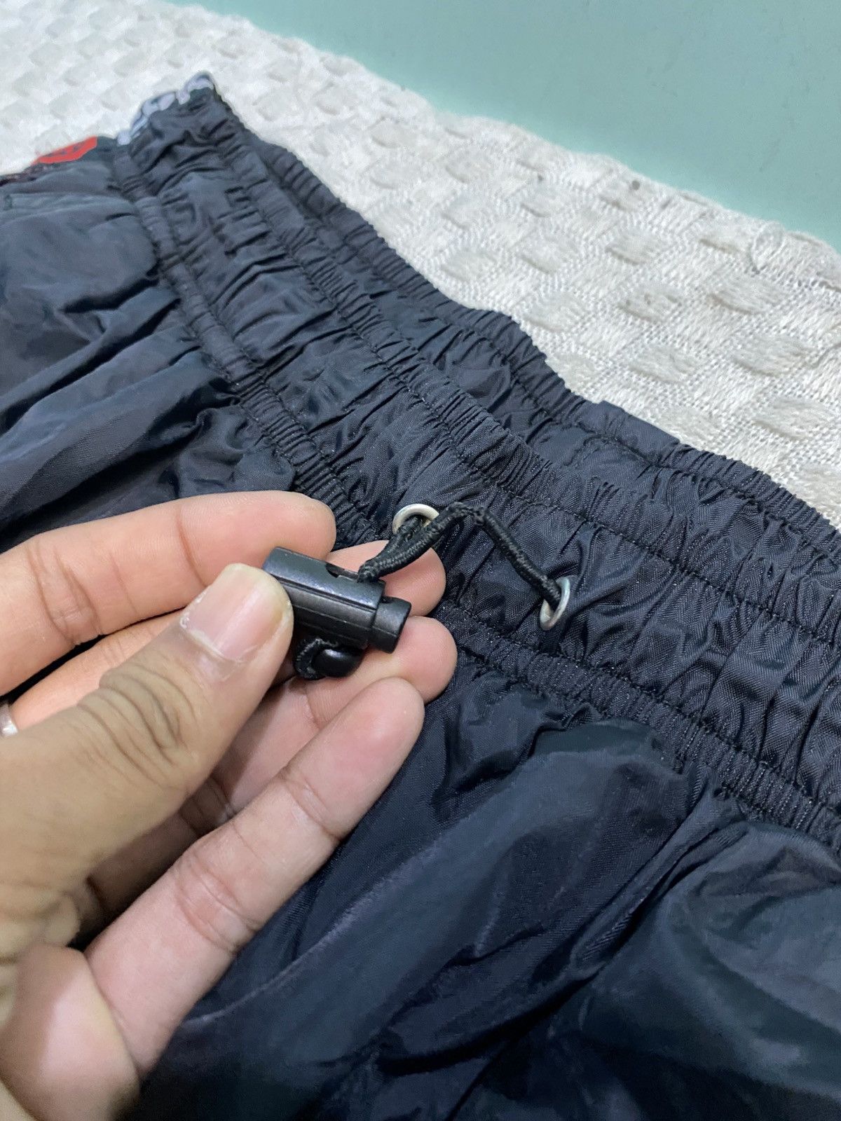 Ecko Unltd. 💥 VINTAGE ECKO 90S BAGGY WIDE LEG SWOOSH TRACK PANTS Y2K Size US 28 / EU 44 - 5 Thumbnail