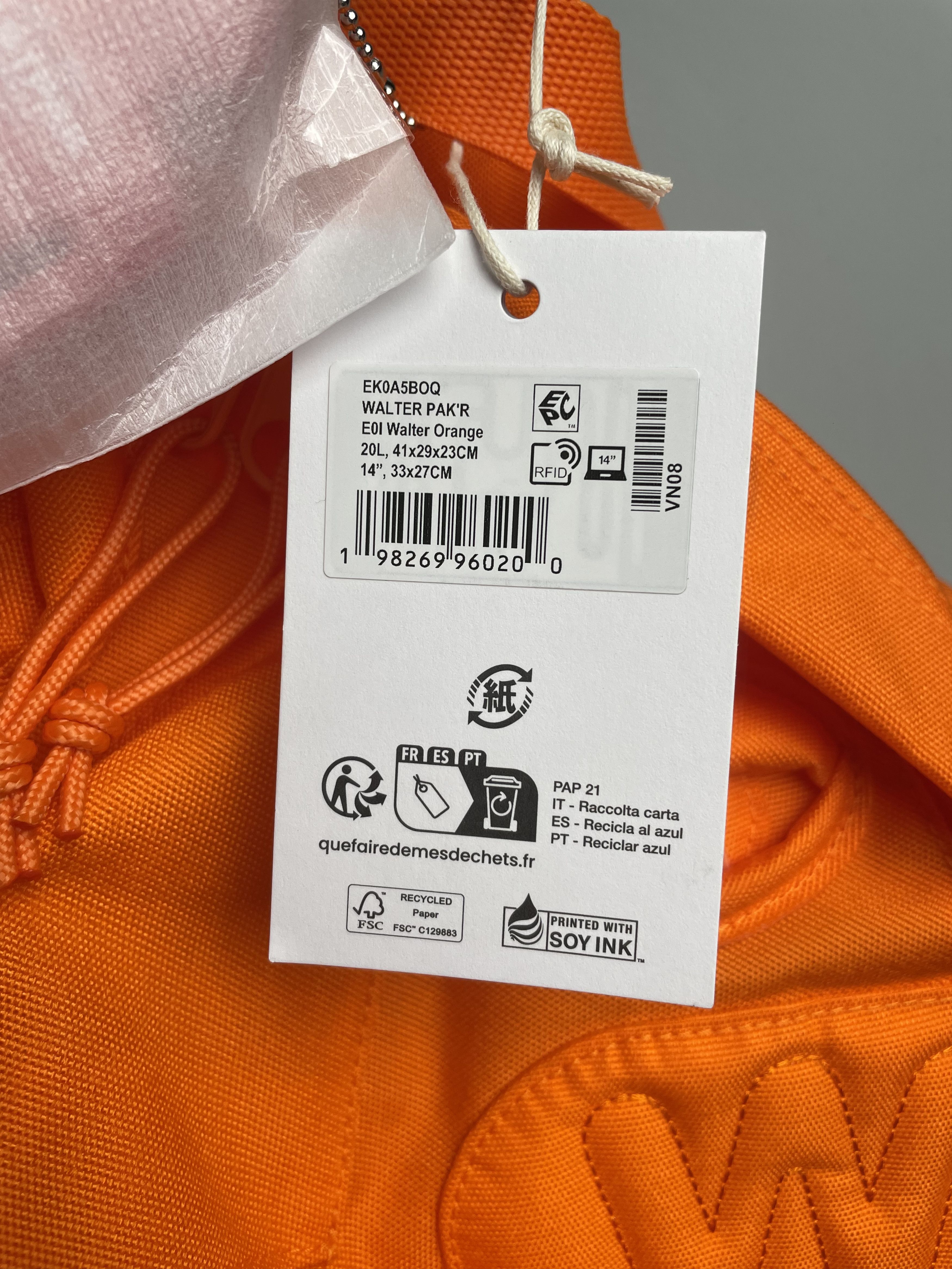 Eastpak × Walter Van Beirendonck Eastpak X Walter Van Beirendonck S/S 2026 Walter Pak'r Size ONE SIZE - 9 Thumbnail