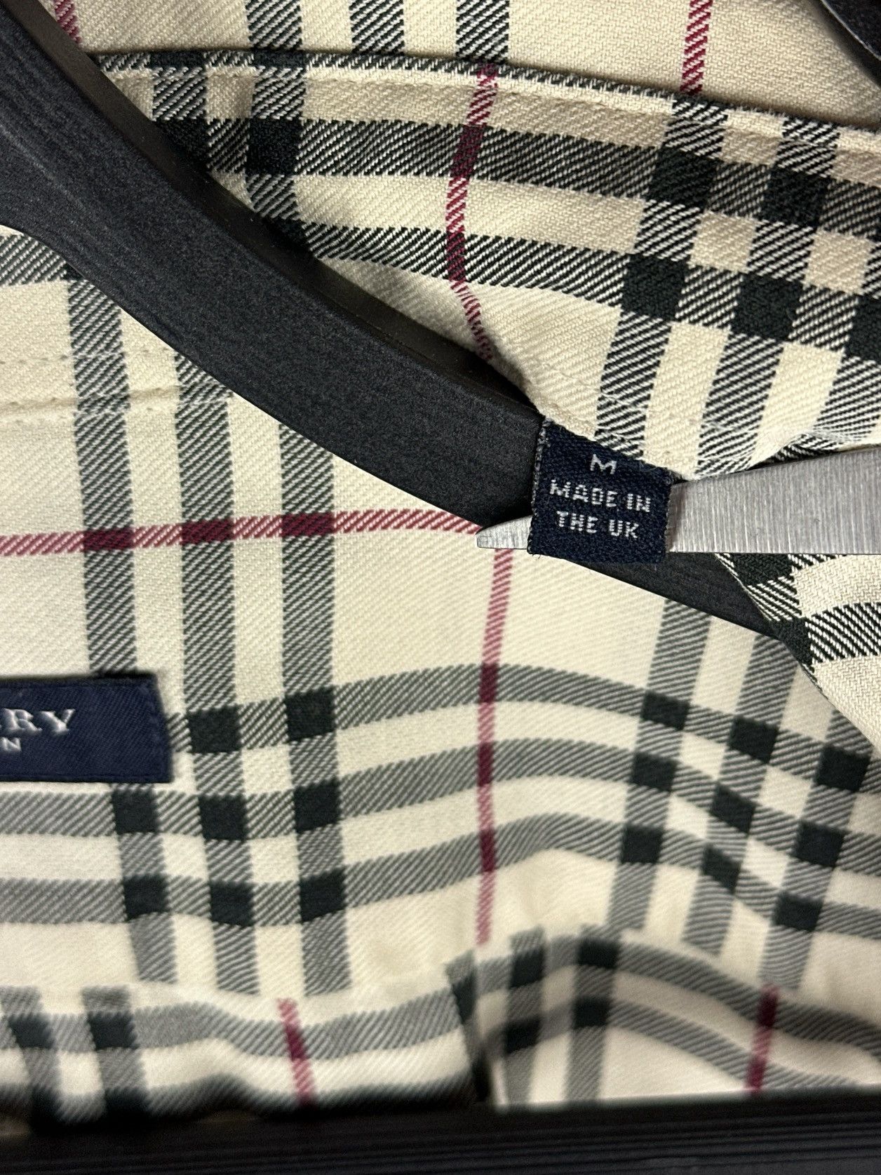 Burberry Vintage Burberry London Shirt Nova Check Long Sleeve Size US M / EU 48-50 / 2 - 11 Thumbnail