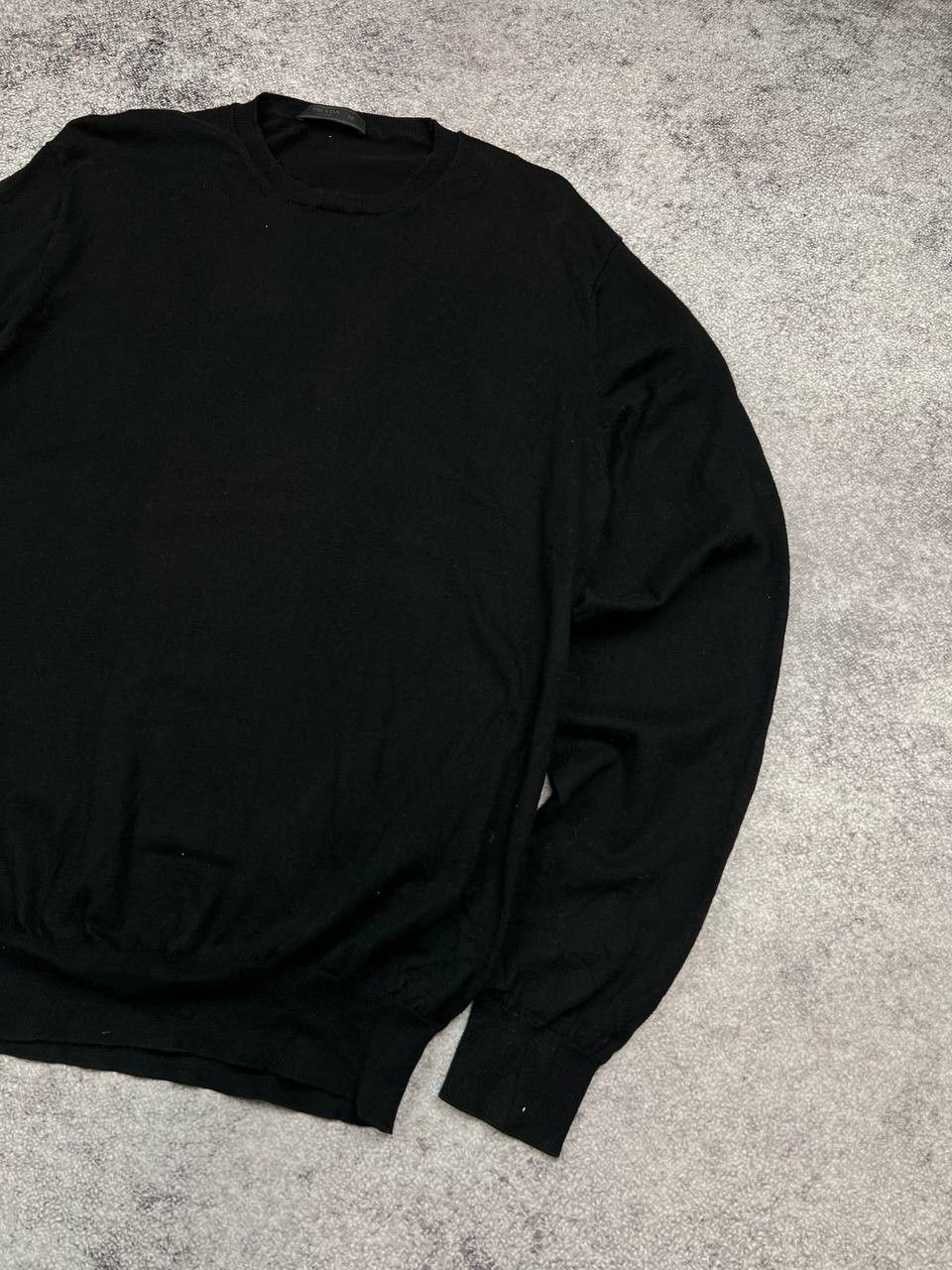 Prada Prada Classic Long Sleeve Black Label Luxury Size US M / EU 48-50 / 2 - 3 Thumbnail