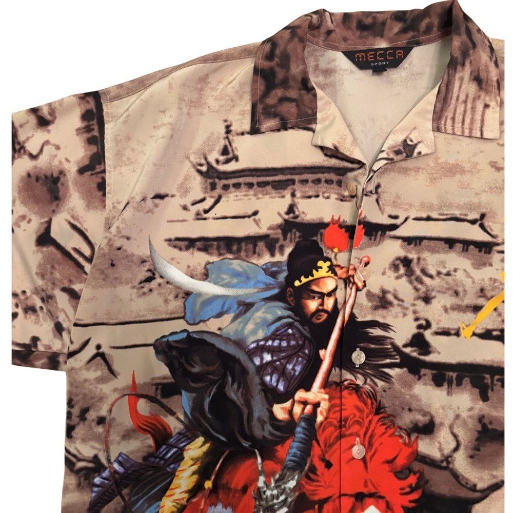 Mecca Mecca Men's Graphic Short Sleeve Shirt Size US L / EU 52-54 / 3 - 2 Thumbnail