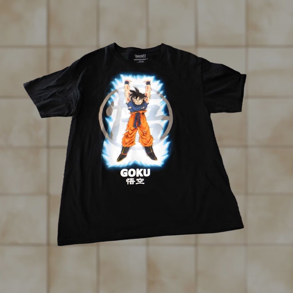 Vintage VTG 90s Dragon Ball Z T-SHIRT Tultex Goku Japan Sz L | Grailed