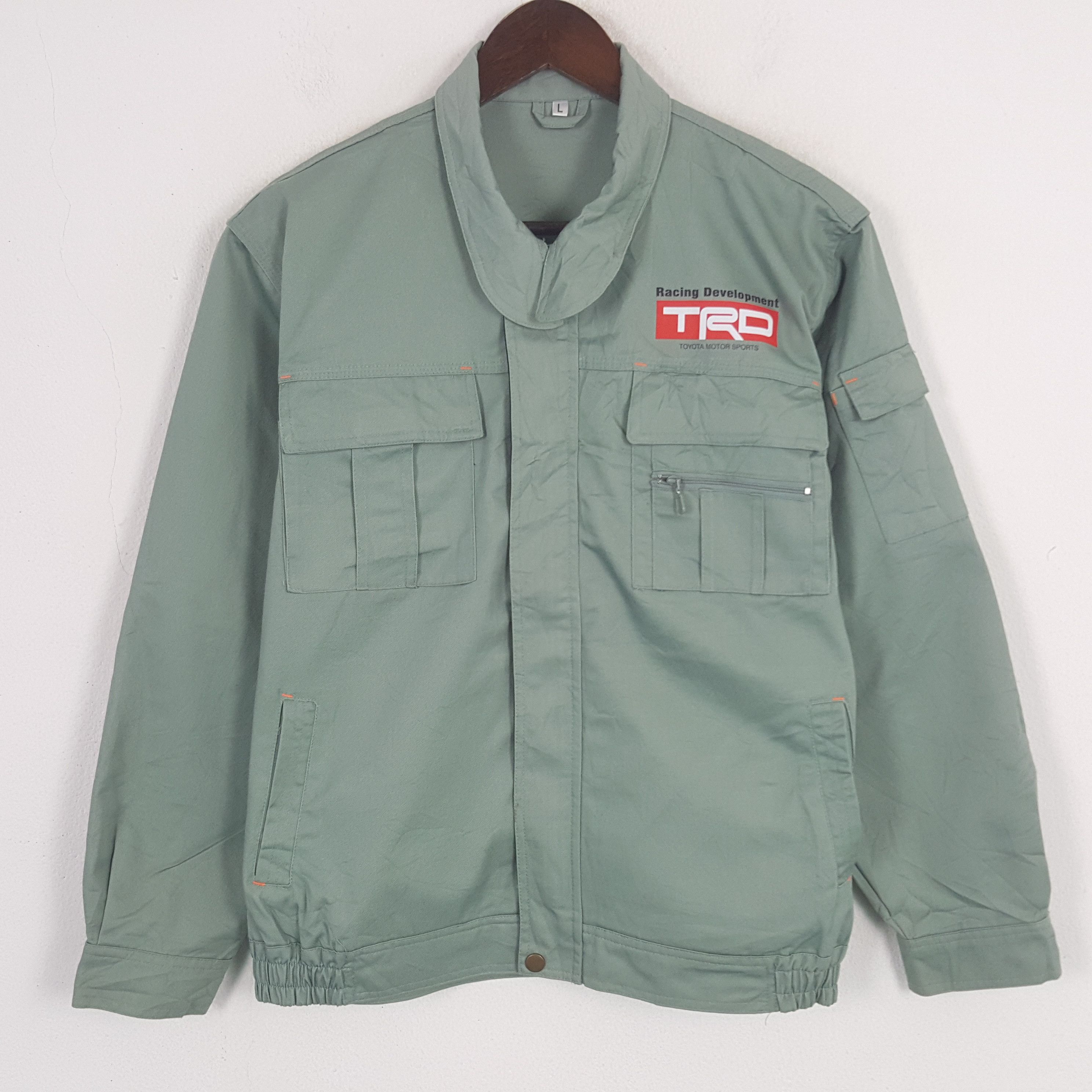 Vintage TRD Racing Development Custom Art Sport Japan Jacket