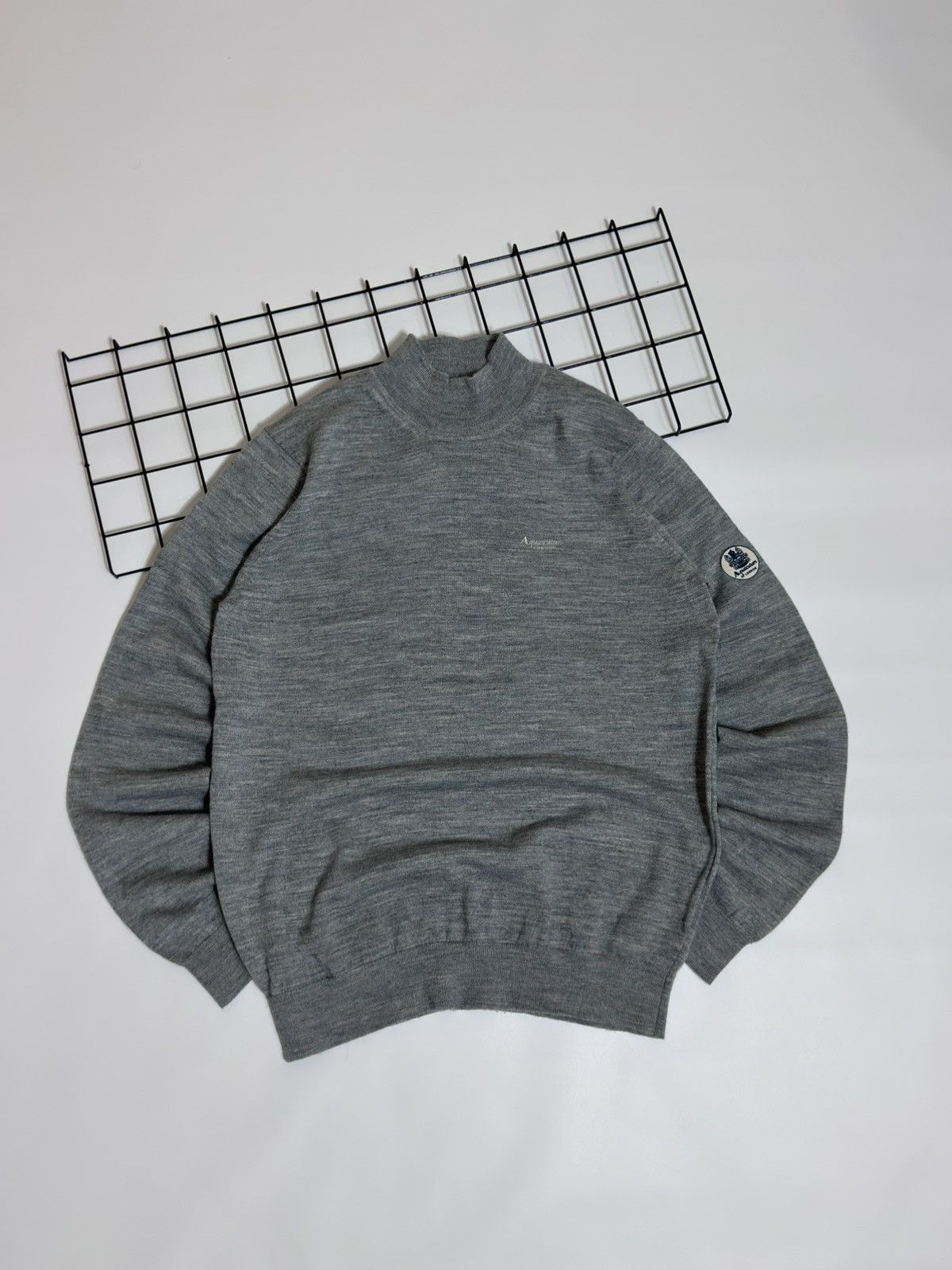 Aquascutum Aquascutum London Grey Sweater Size US L / EU 52-54 / 3 - 1 Thumbnail