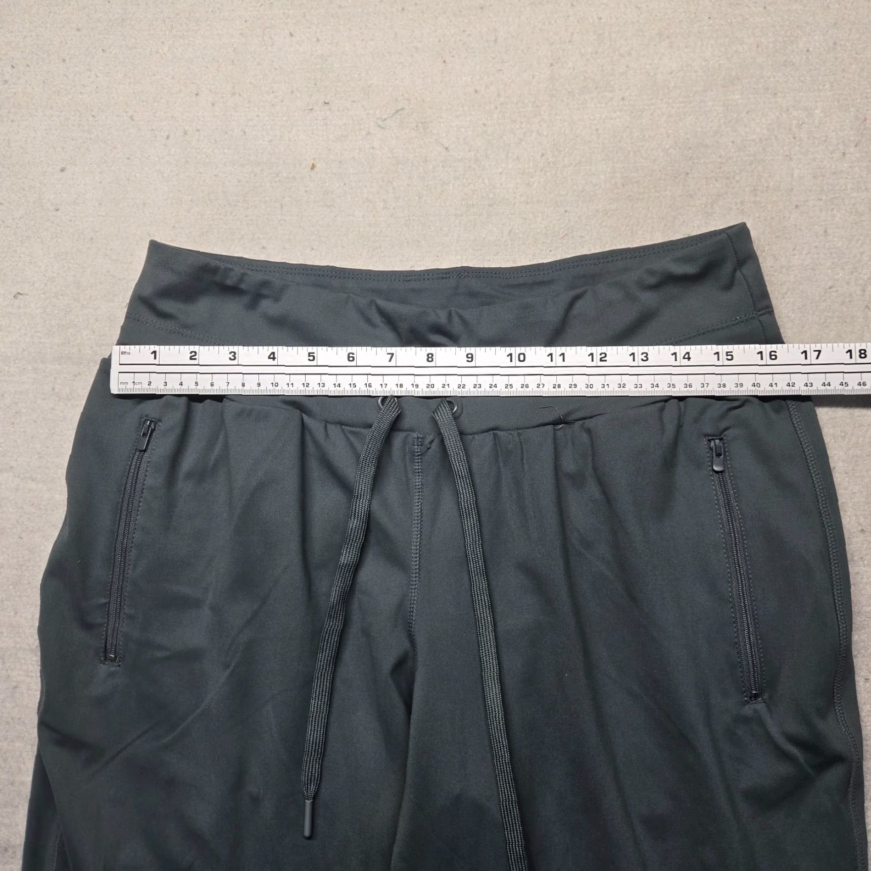 Vintage Maurices Pants Solid Green Stretch High Rise Straight Leg Pockets Women's L Size 36" / US 14 / IT 50 - 4 Thumbnail