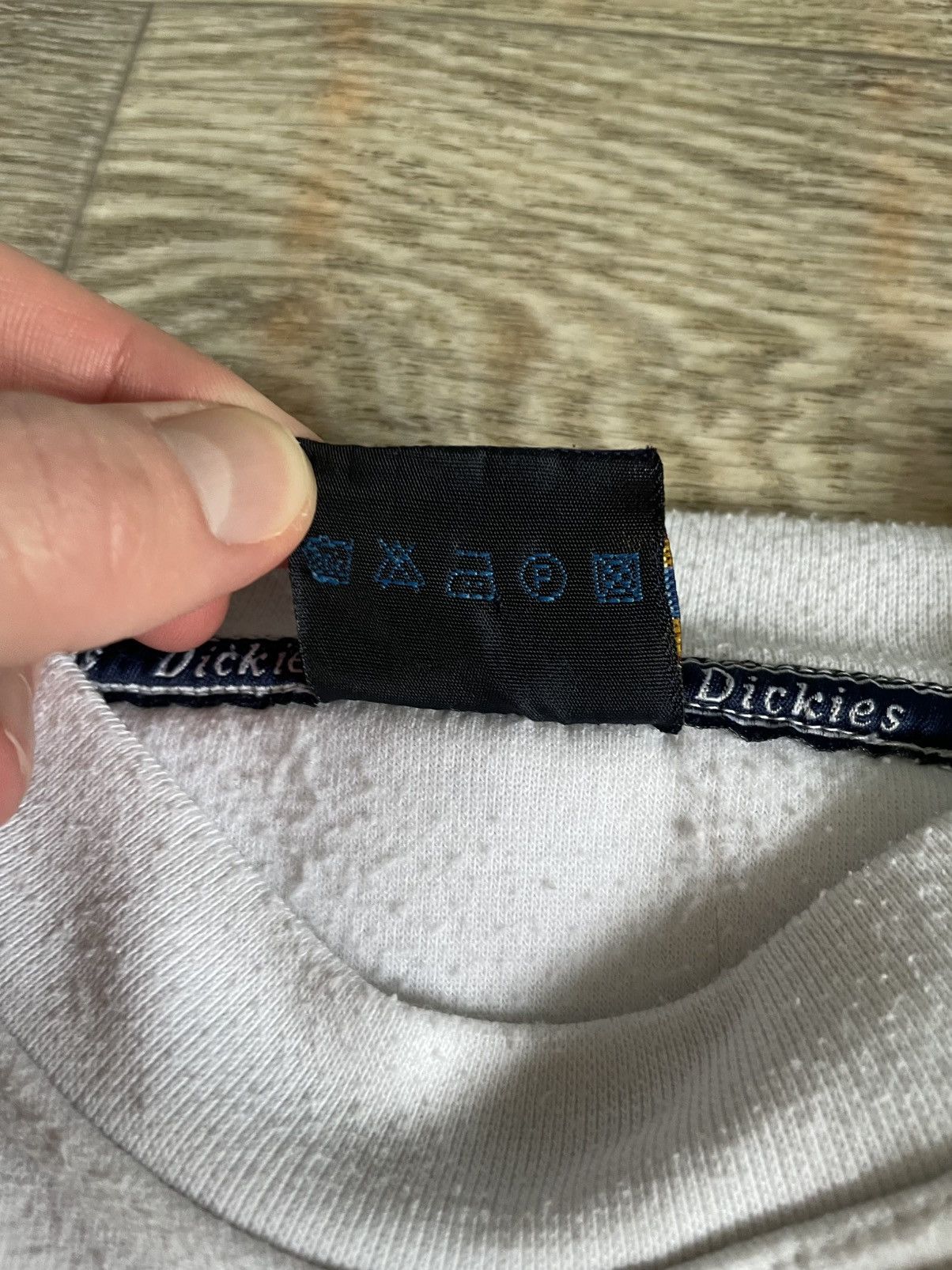 Dickies Dickies Vintage Sweatshirt Big Logo White Size US L / EU 52-54 / 3 - 10 Thumbnail
