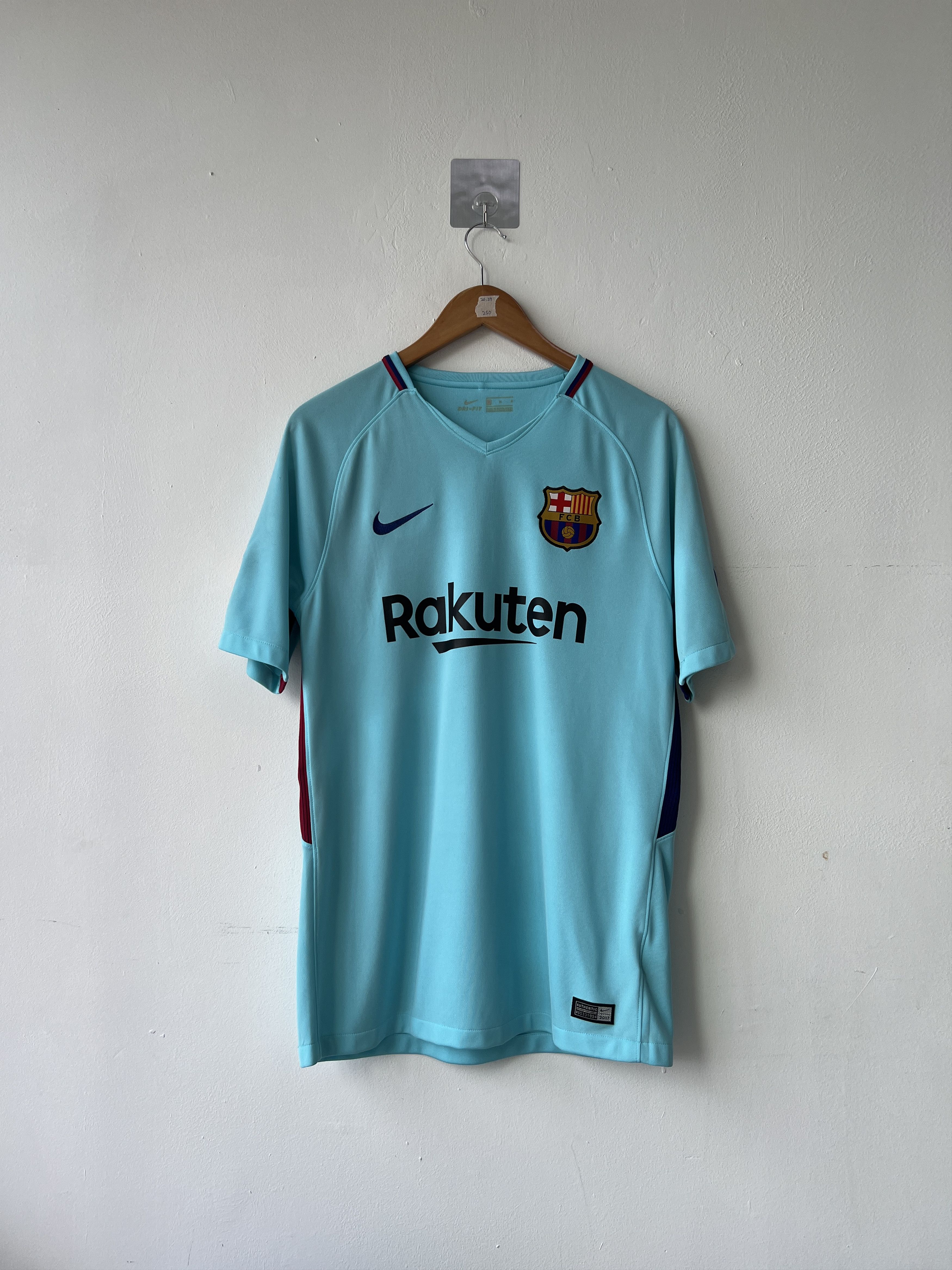 Nike (M) Barcelona 2017-18 Away Kit O. Dembele #11 Size US M / EU 48-50 / 2 - 2 Thumbnail
