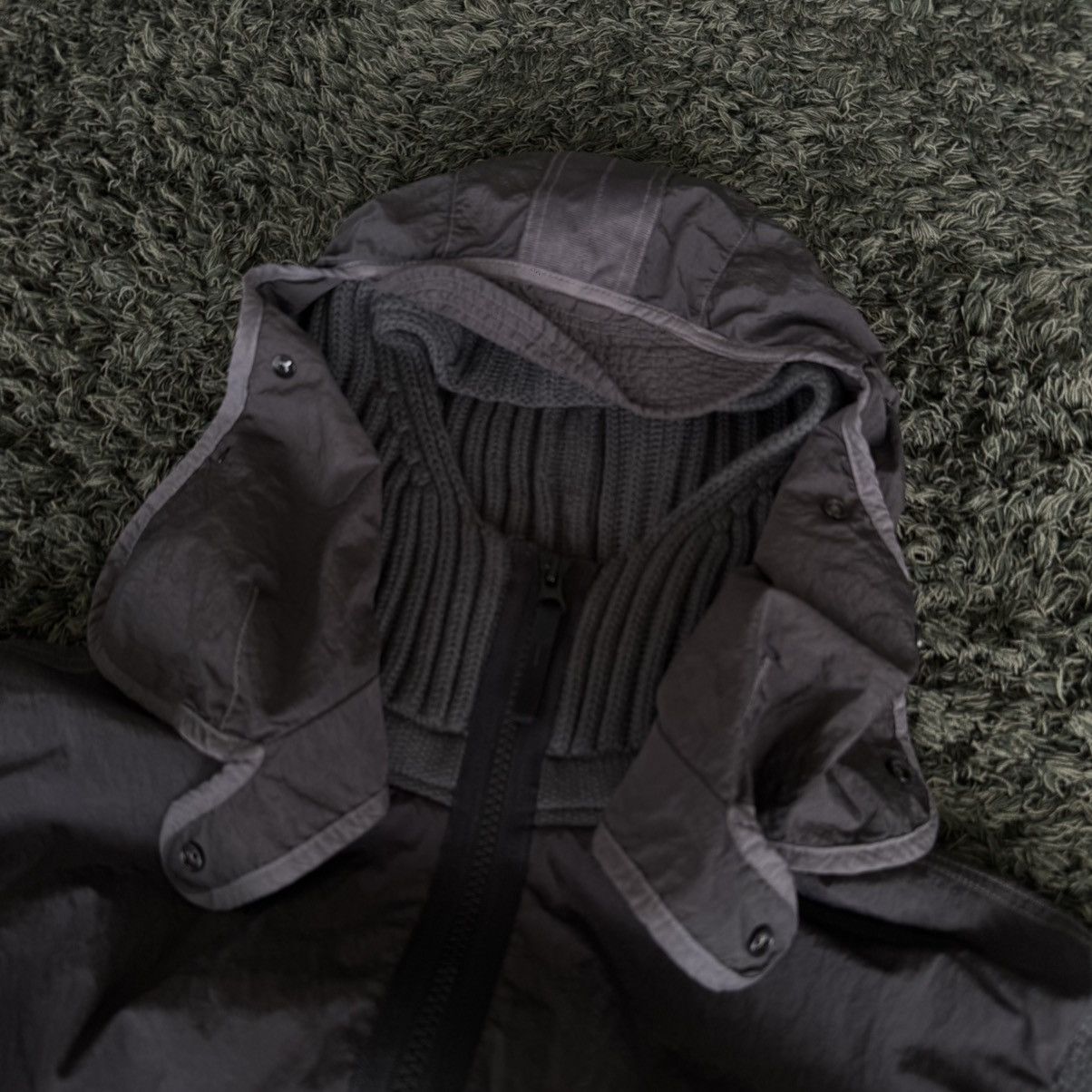 Stone Island Nylon Metal IN Econyl® Regenerated With Primaloft®-TC & Knit Size US L / EU 52-54 / 3 - 5 Thumbnail