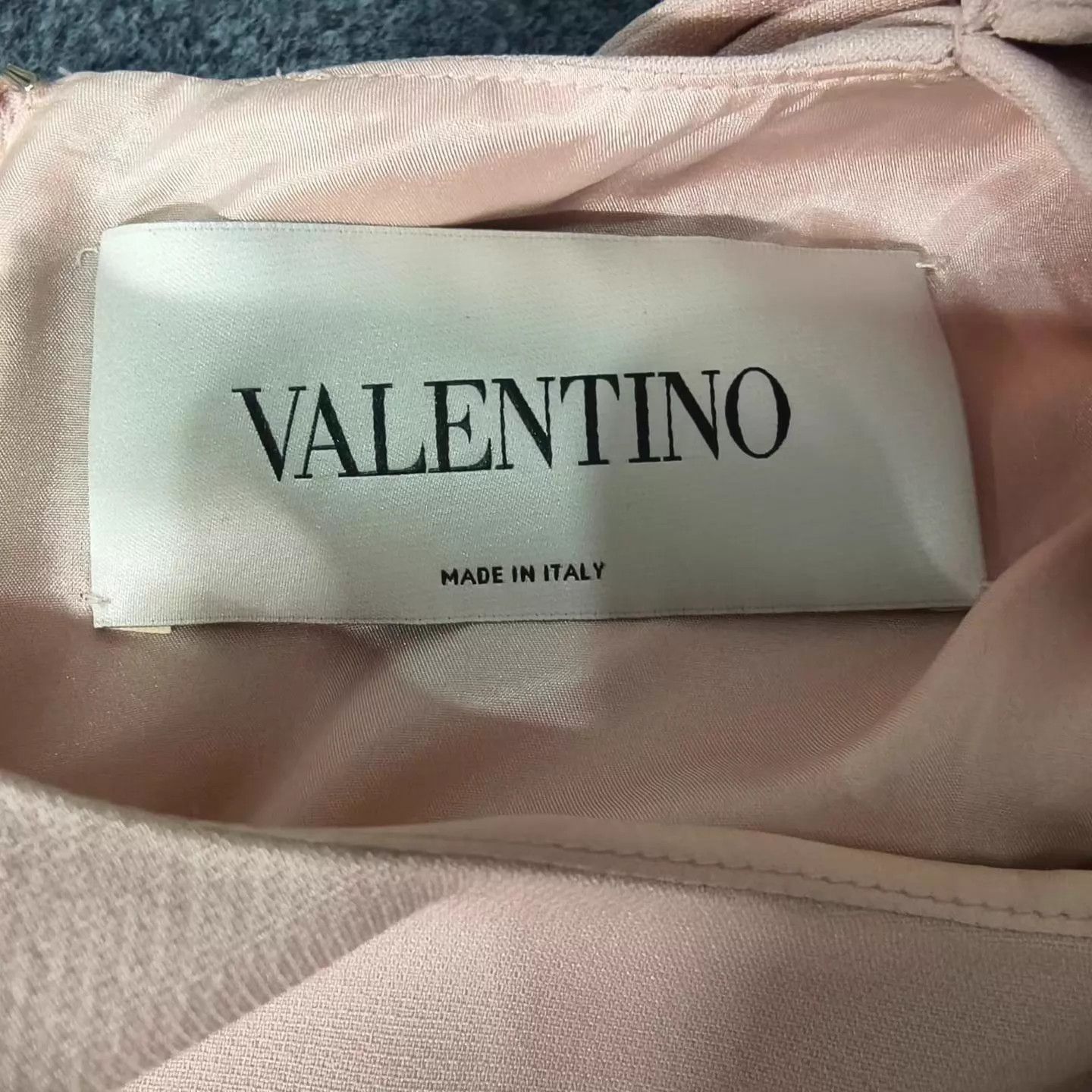 Valentino Valentino Women's Beige Sleeveless Dress 40 99 Size S / US 4 / IT 40 - 3 Thumbnail