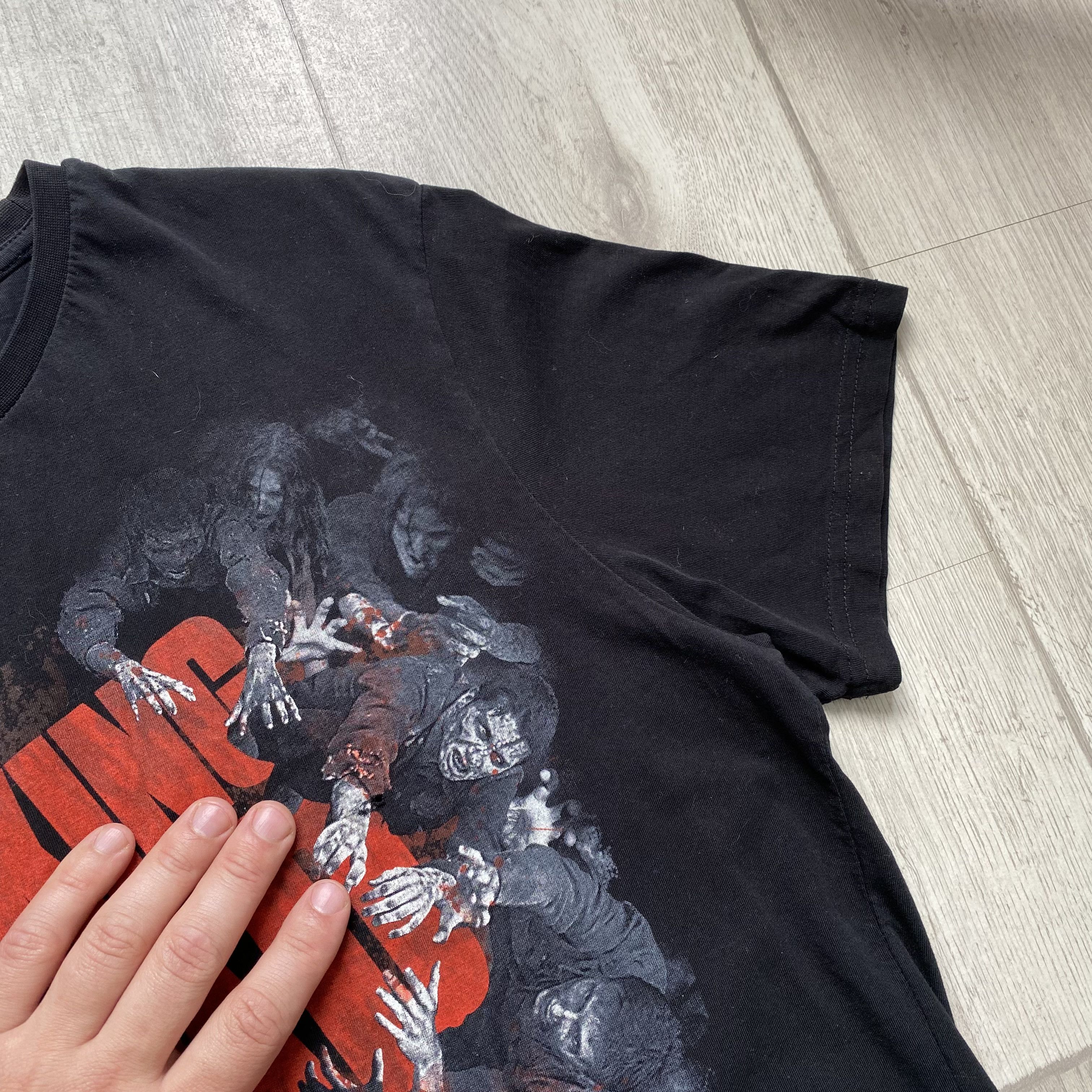 Expert Horror 🧟‍♂️ The Walking Dead amc Promo tee Zombie Big Logo Y2K Size US M / EU 48-50 / 2 - 7 Thumbnail