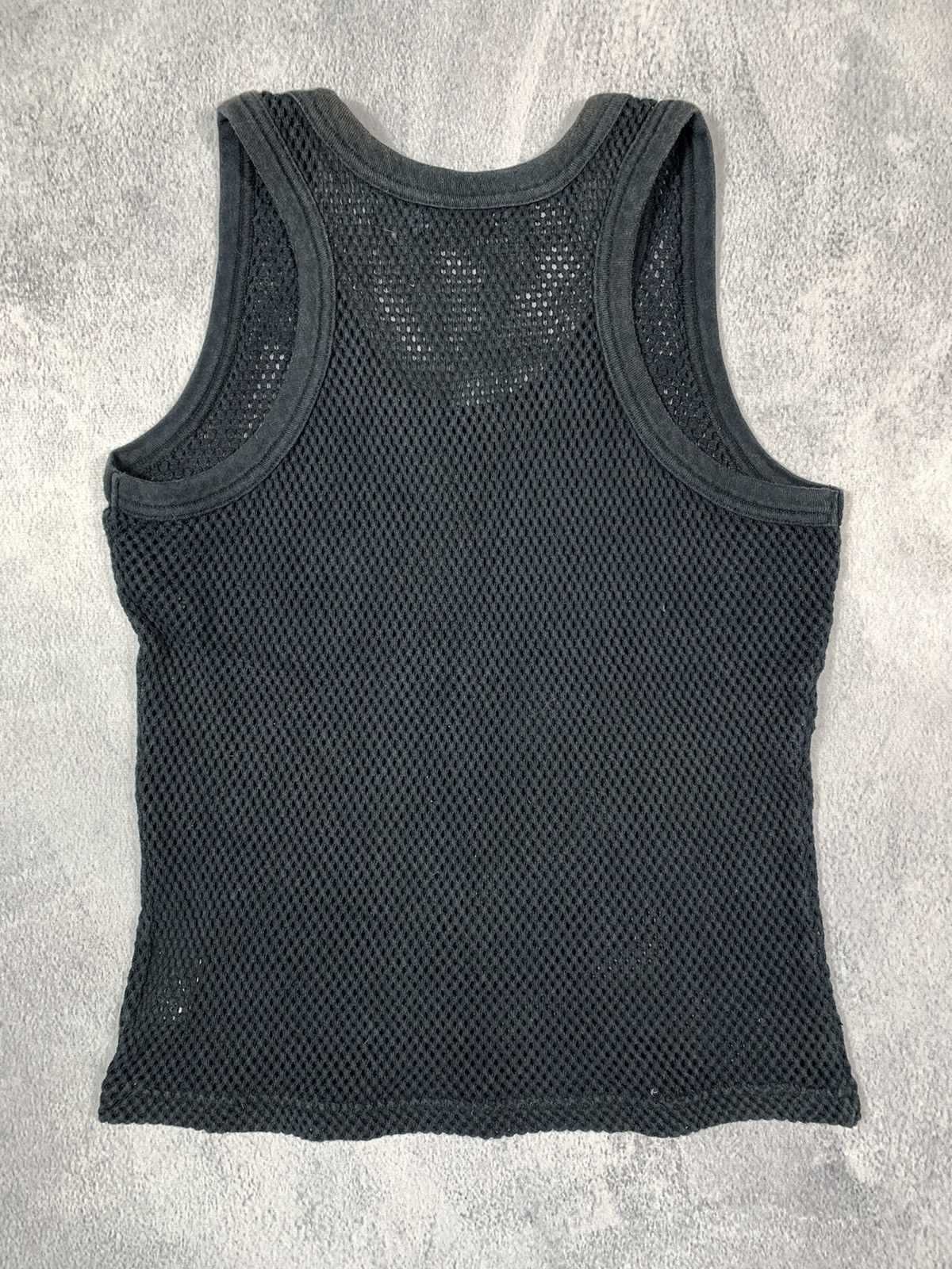 Vintage Vintage 90s AvantGarde mesh tank top Japanese streetwear Size L / US 10 / IT 46 - 3 Thumbnail