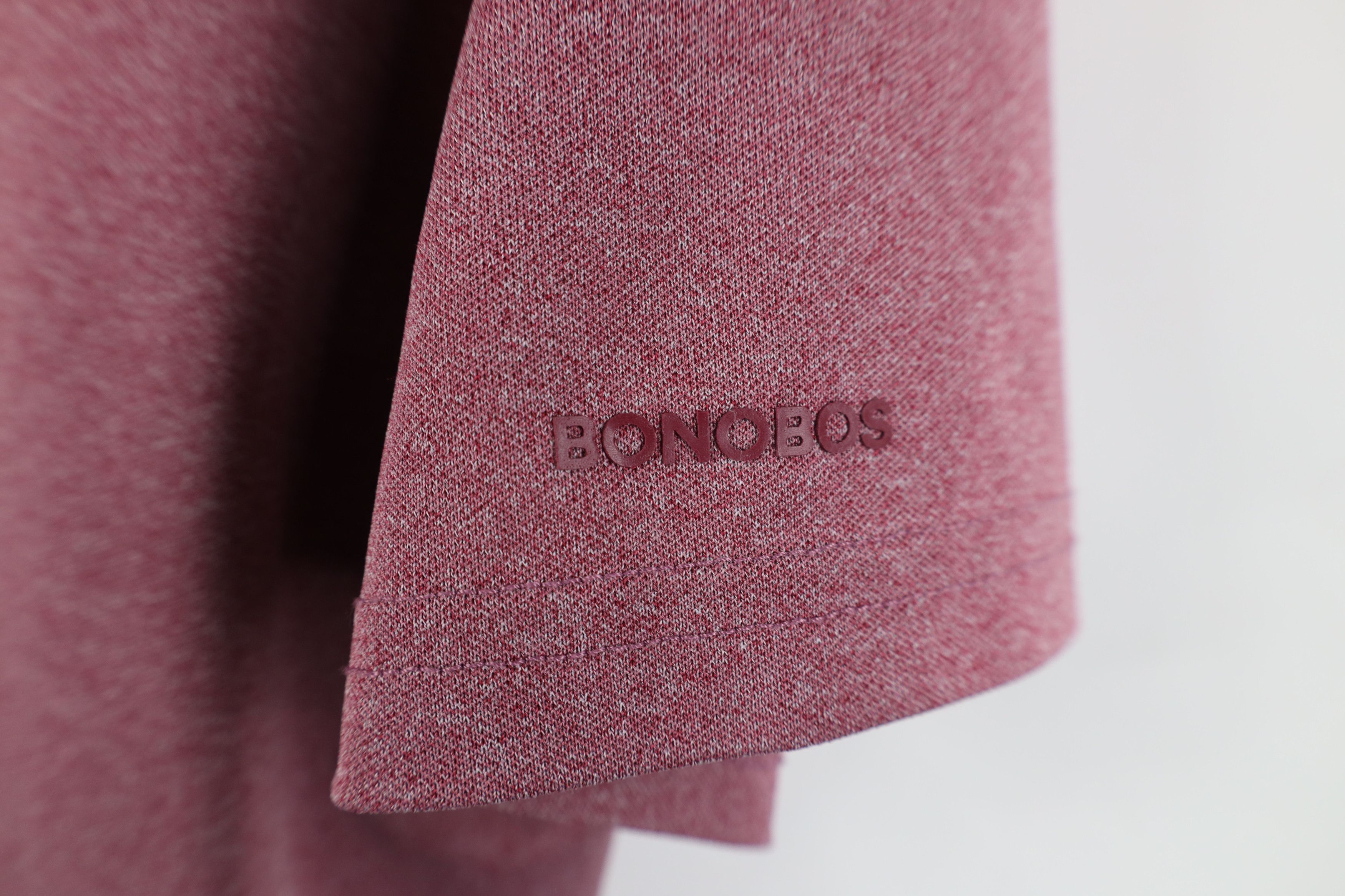 Bonobos Bonobos Golf Fit Tech Knit Collared Golfing Polo Shirt Red Size US M / EU 48-50 / 2 - 4 Thumbnail