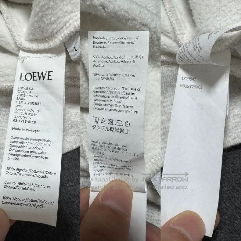 Loewe Loewe Men's Sweatshirt Size US L / EU 52-54 / 3 - 6 Thumbnail
