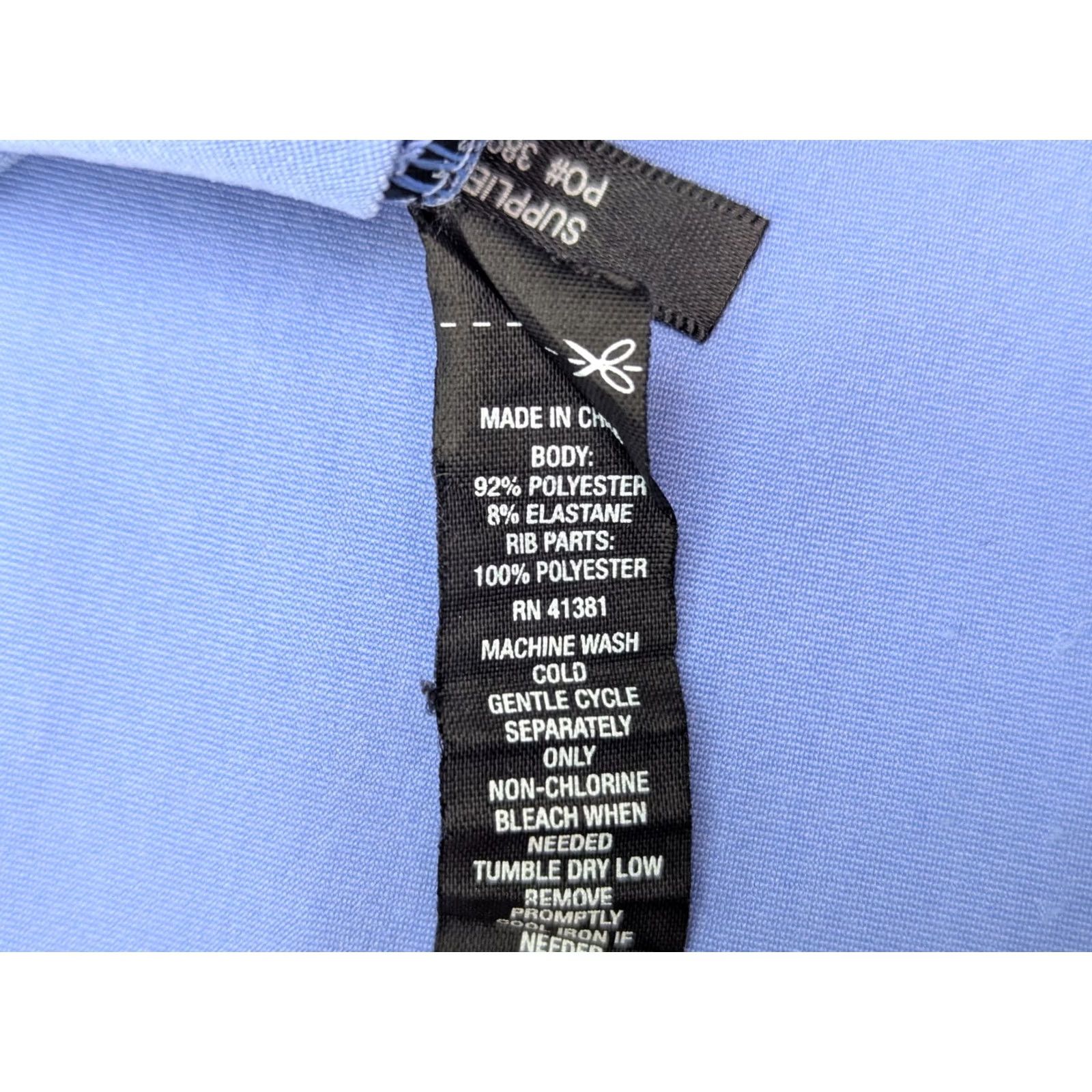RLX Ralph Lauren RLX Ralph Lauren Polo Shirt Men L PGA 2014 Valhalla Embroidered Performance Blue Short Sleeve Polo Mens Size US L / EU 52-54 / 3 - 6 Thumbnail
