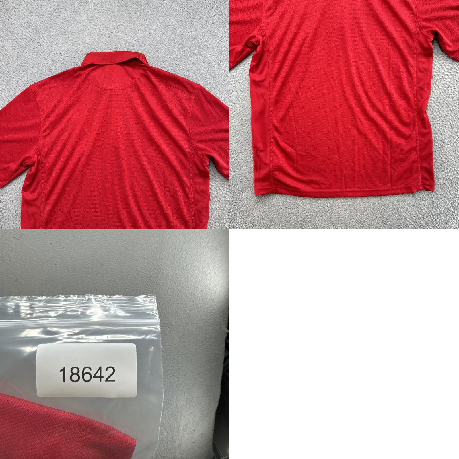 Vintage Viterbo University V-Hawks Red Polo Shirt Adult Large Short Sleeve Men Nike? Size US L / EU 52-54 / 3 - 8 Thumbnail