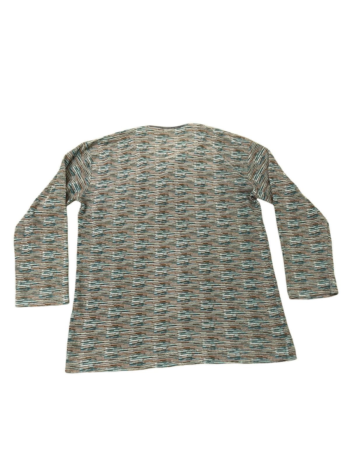 Missoni Vtg Missoni Intimo Long Sleeve Shirt 5🟩9 Size US L / EU 52-54 / 3 - 10 Thumbnail