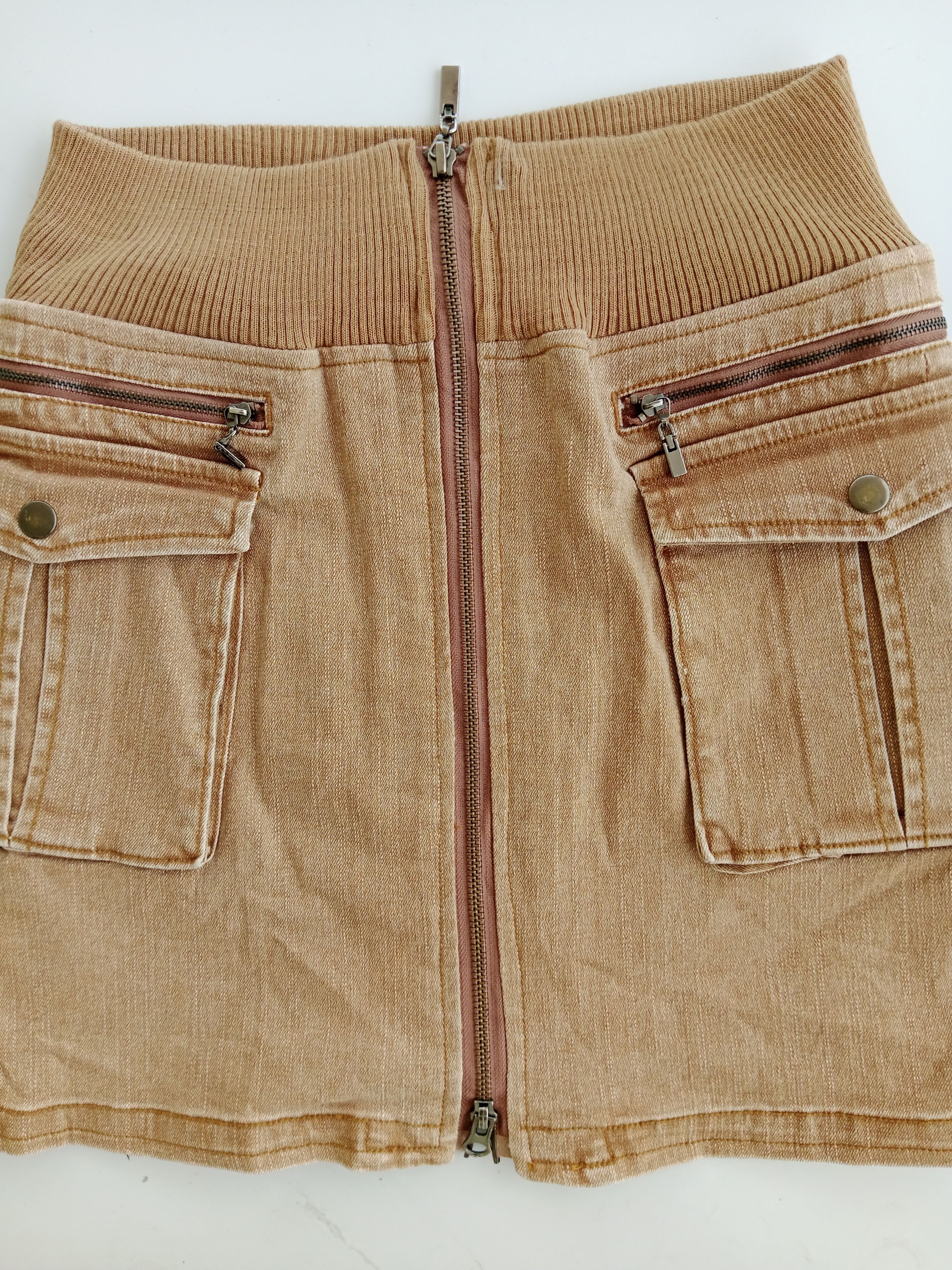 Vintage Vintage Siena Mini Skirt Rare Style With Double Pocket Size 30" / US 8 / IT 44 - 6 Thumbnail