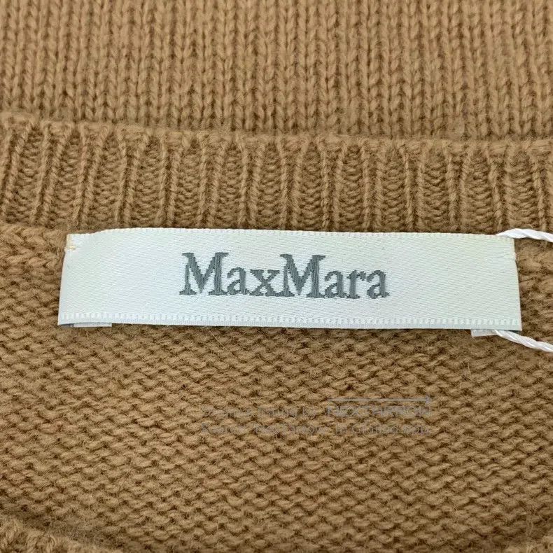 Max Mara Max Mara Brown Logo Letter Embroidered Cashmere Round Neck Size S / US 4 / IT 40 - 5 Thumbnail