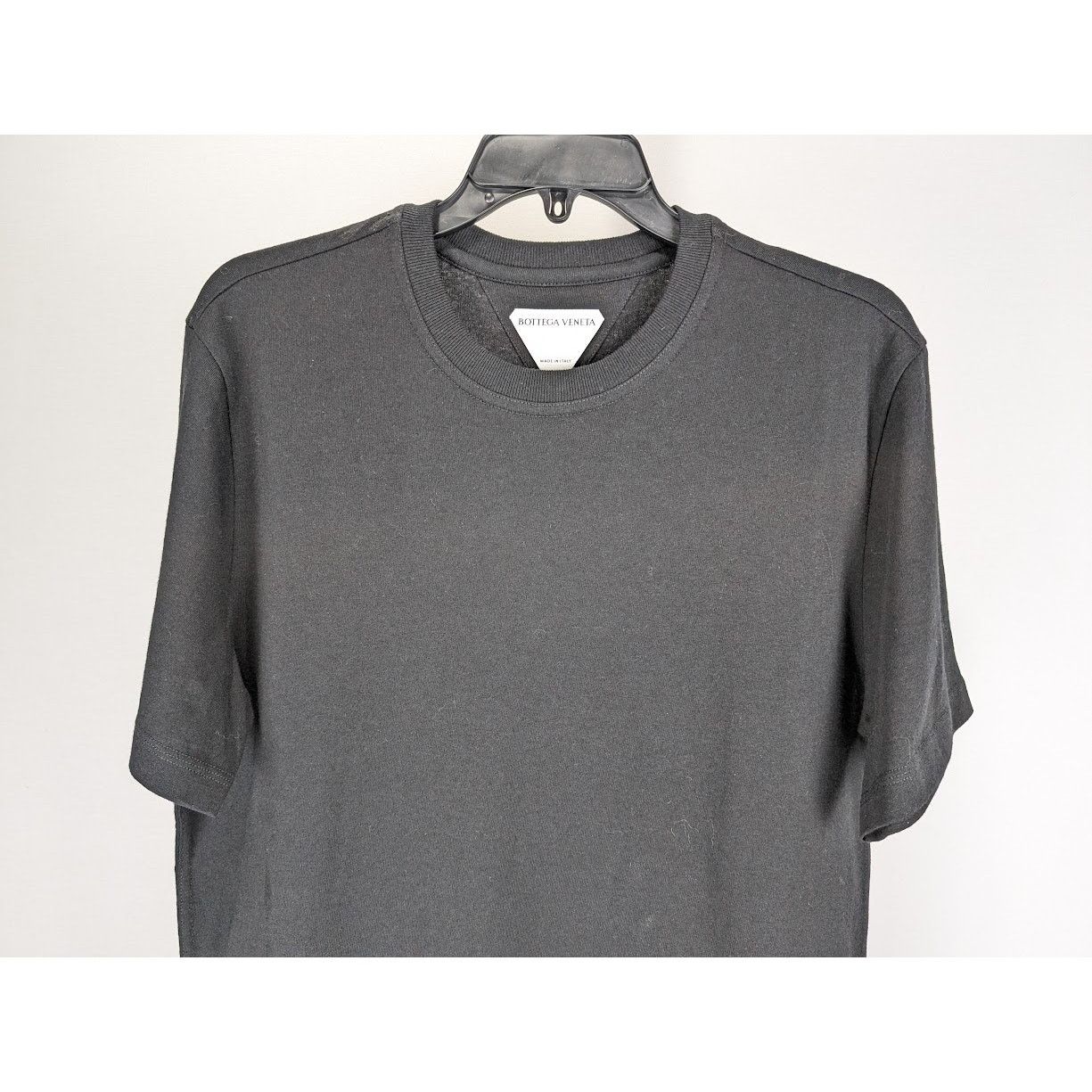 Bottega Veneta o1rshd1 T-Shirt Sunrise Light Cotton in Black Size US S / EU 44-46 / 1 - 4 Thumbnail