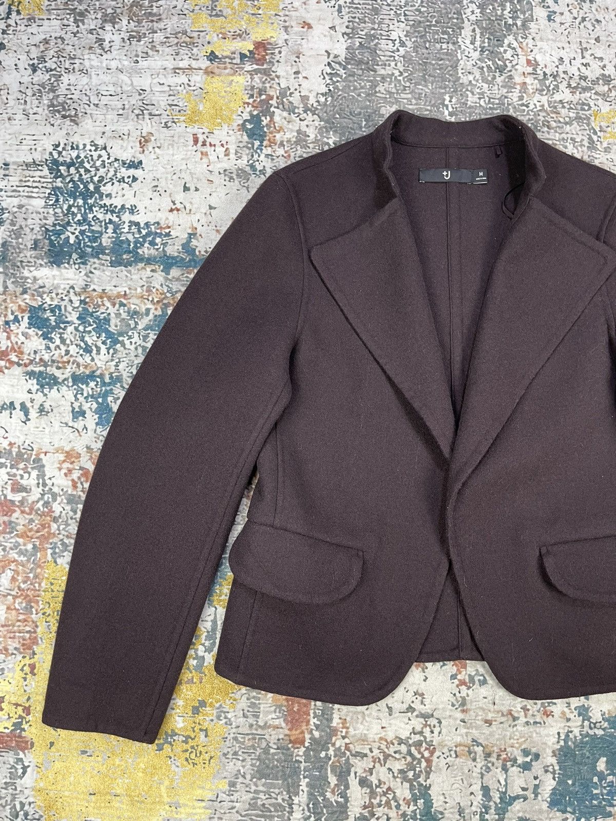 Jil Sander × Uniqlo Uniqlo X Jil Sander Wool Blend Open Front Jacket Size M / US 6-8 / IT 42-44 - 2 Thumbnail