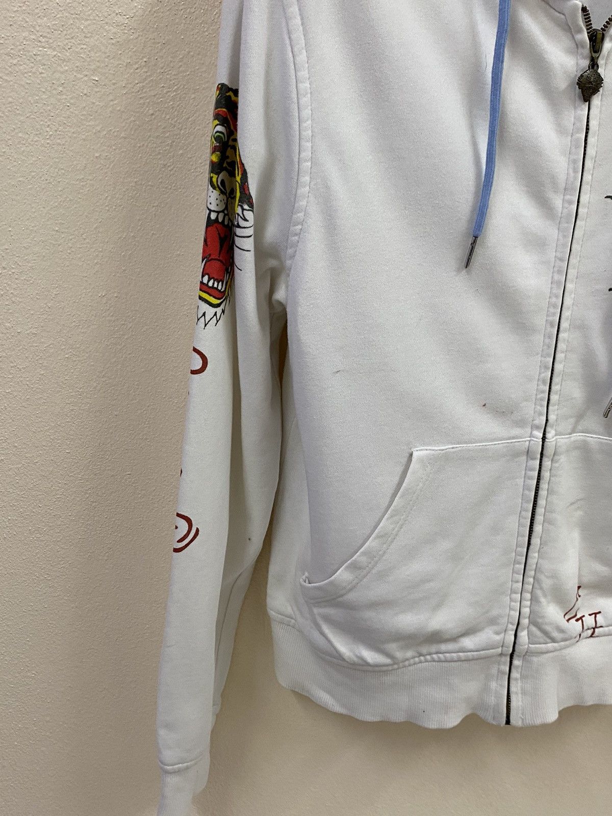 Ed Hardy Vintage Ed Hardy Skull Hoodie Zip Up Size US M / EU 48-50 / 2 - 7 Thumbnail