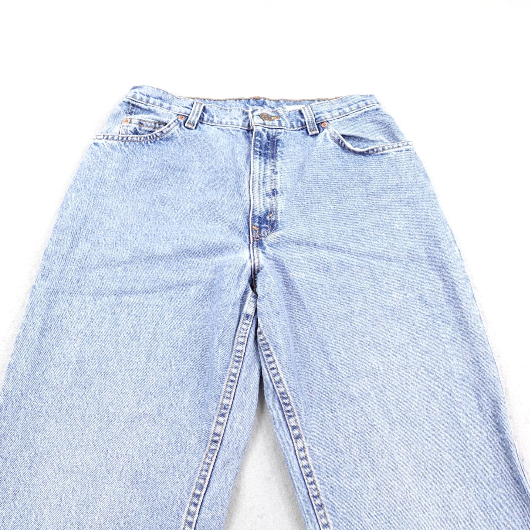 Levi's VINTAGE Levi's Jeans Womens 951 Relaxed Tapered Light Wash 12 Tall Denim 100% Cotton USA 90s Womens Size 34" / US 12 / IT 48 - 2 Thumbnail