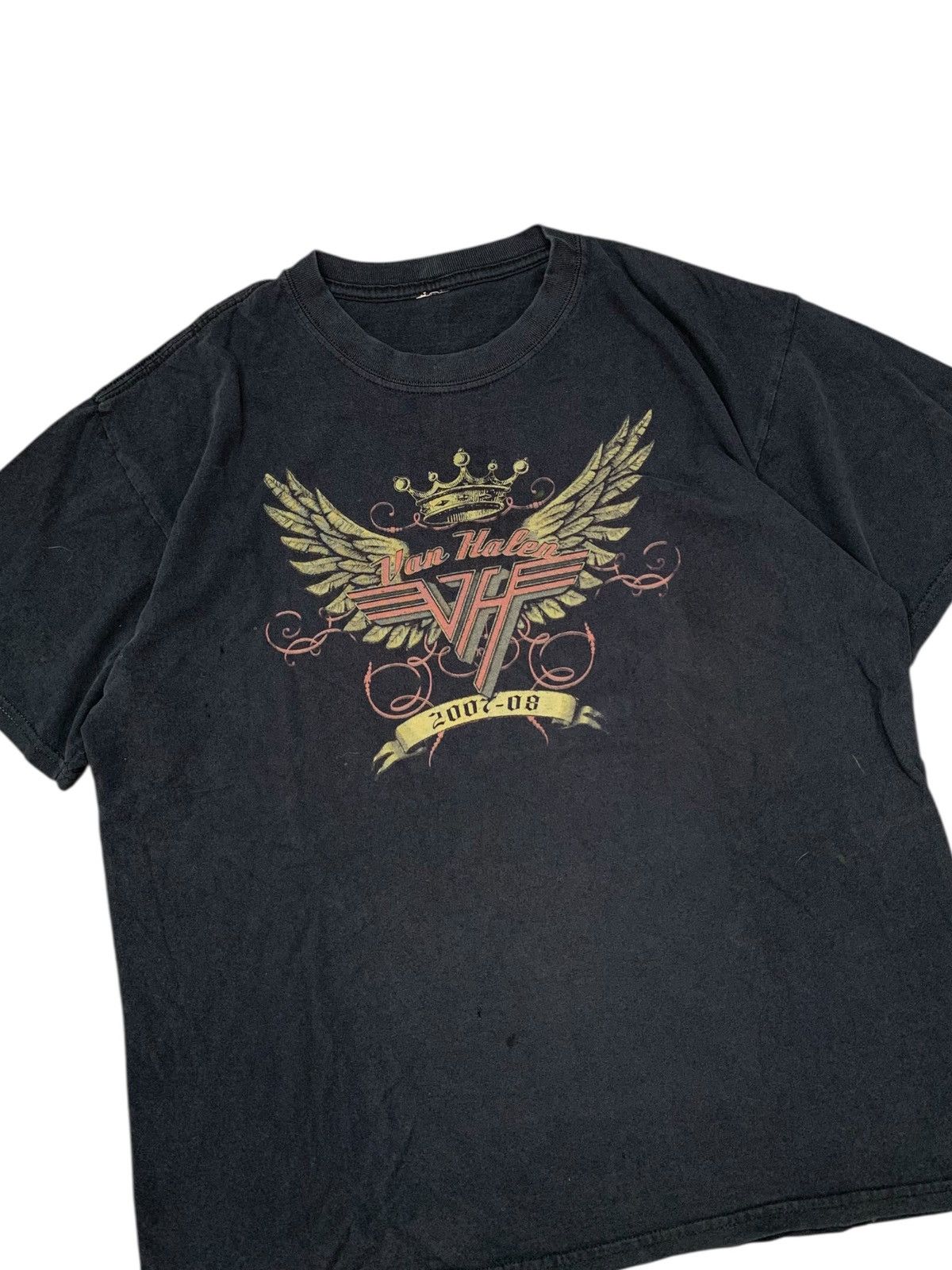 Vintage Vintage van halen 2007-2008 tour Size US XL / EU 56 / 4 - 2 Thumbnail