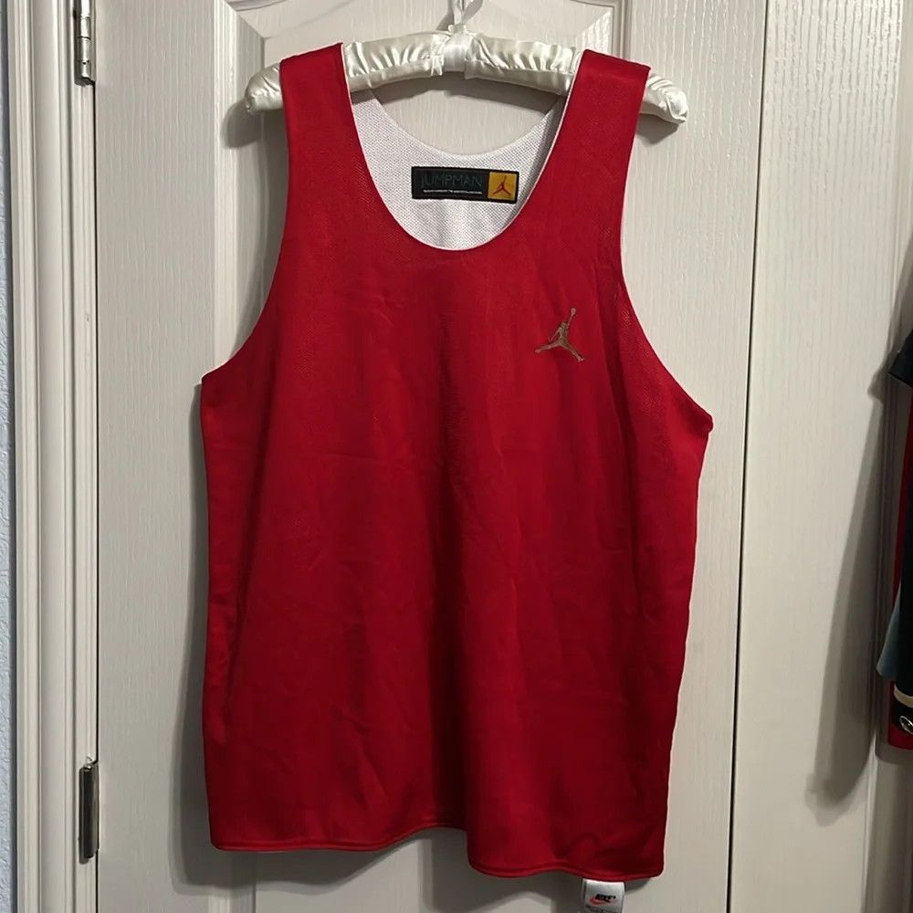 Jordan Brand Vintage 90s Jordan Jumpman Reversible Basketball Jersey Size US M / EU 48-50 / 2 - 2 Thumbnail