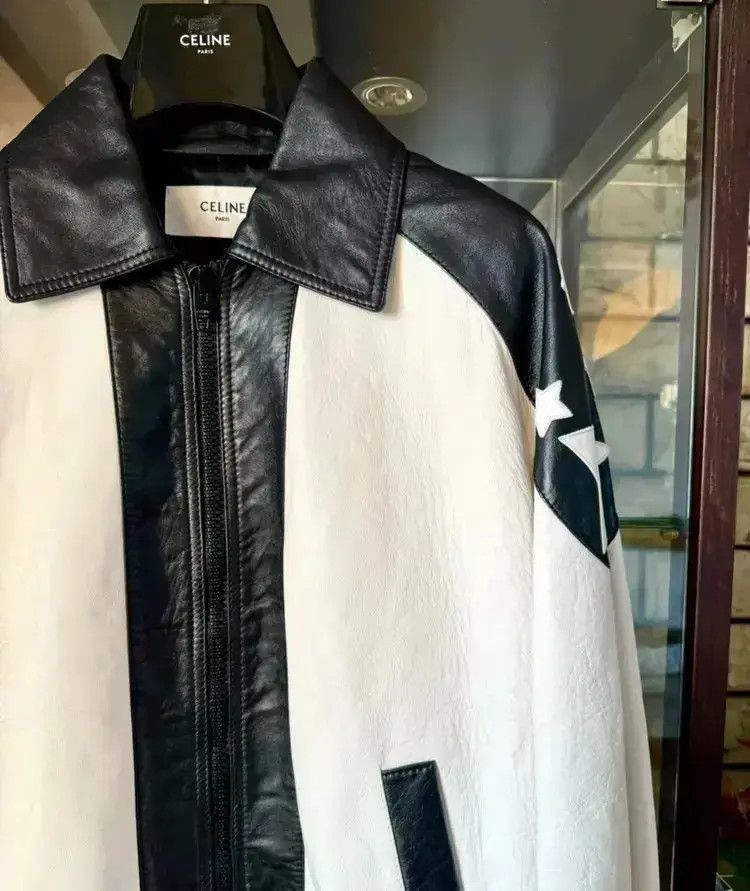 Celine Celine Sz 50 Celine 22AW Runway Patches Leather Jacket-250 Size US M / EU 48-50 / 2 - 3 Thumbnail