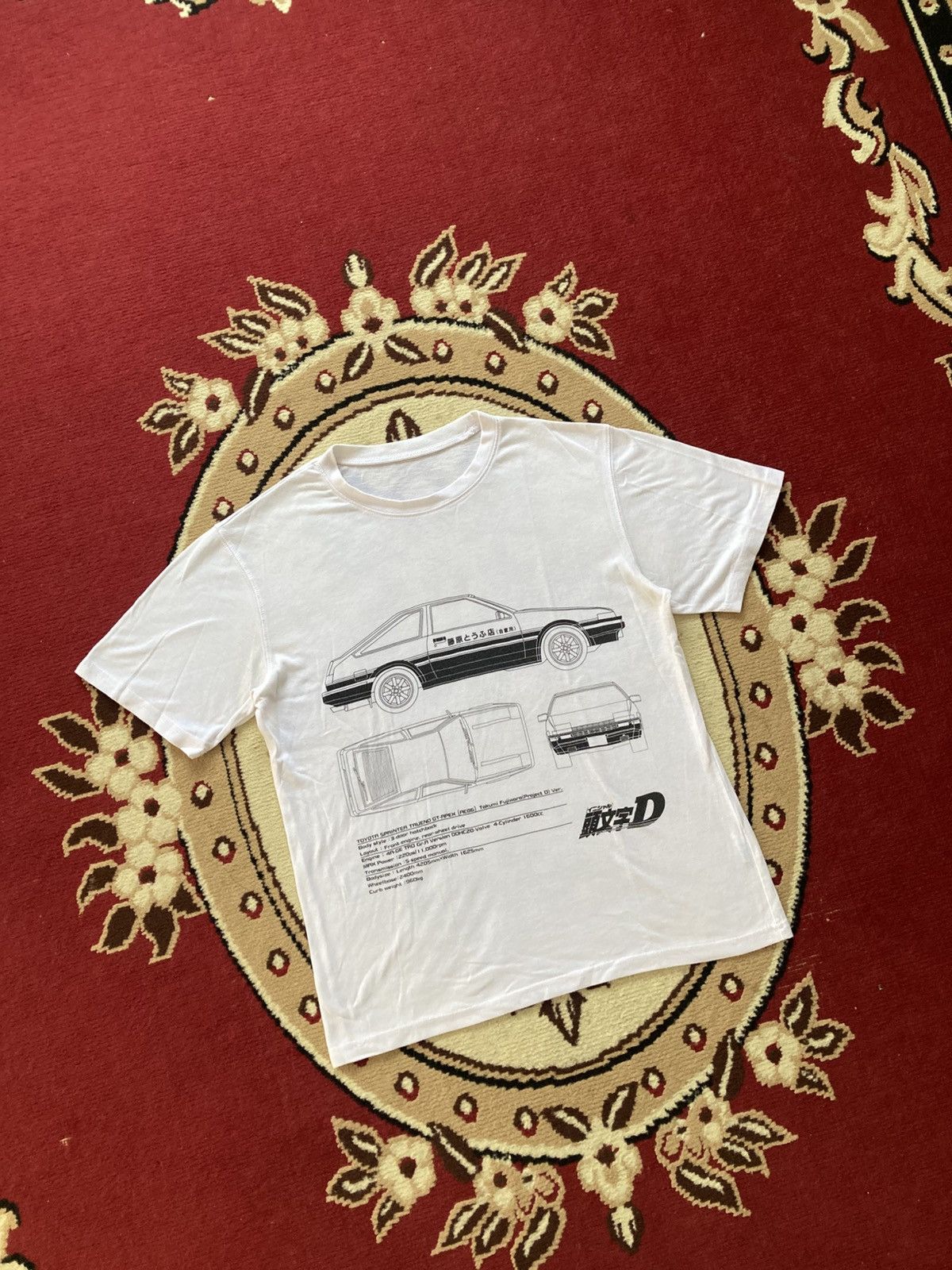 Japanese Brand Vintage Initial D Toyota Sprinter Trueno GT Size US S / EU 44-46 / 1 - 2 Thumbnail