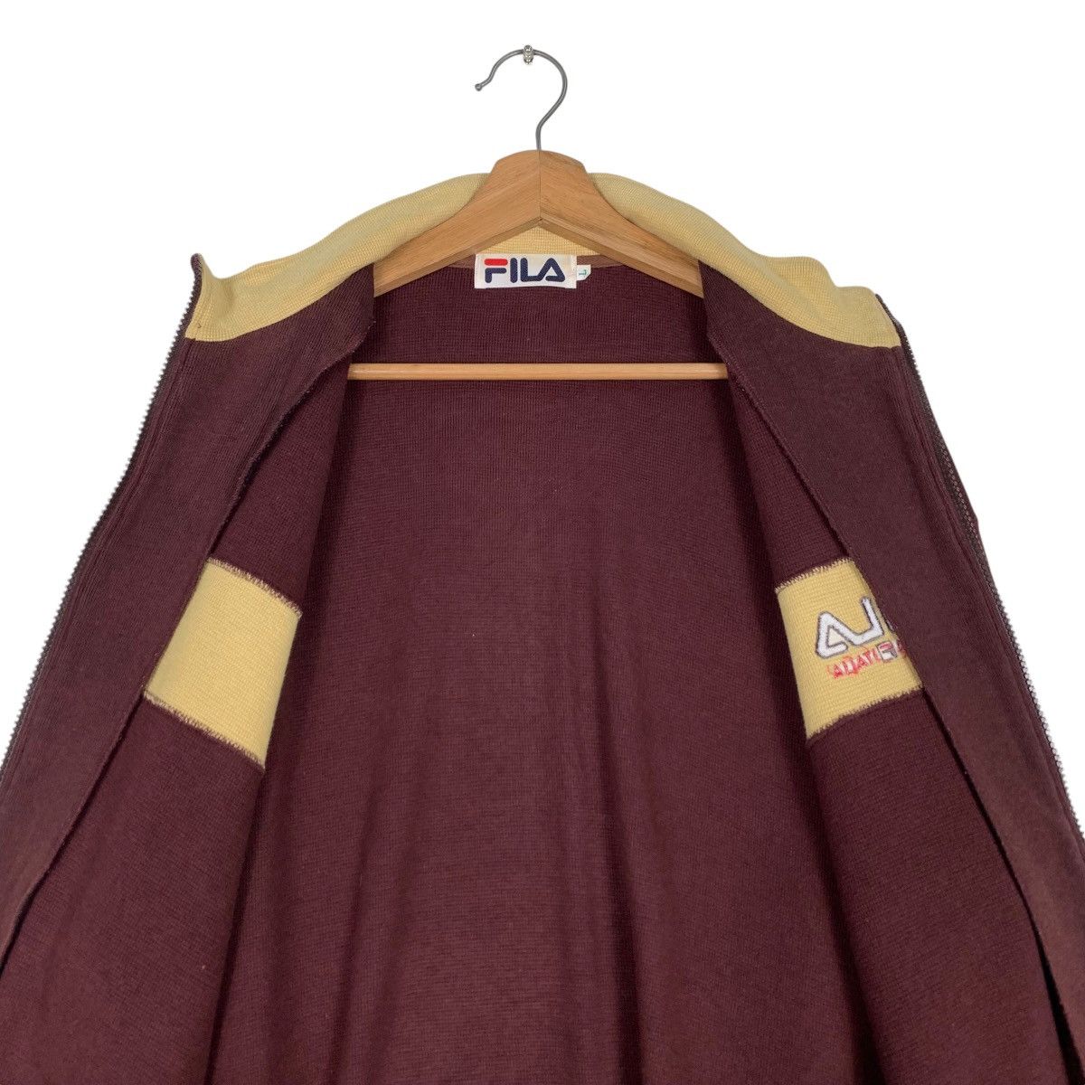 Fila FILA Embroidery Logo Colorblock Sweater Jacket #1267-C57 Size US L / EU 52-54 / 3 - 10 Thumbnail
