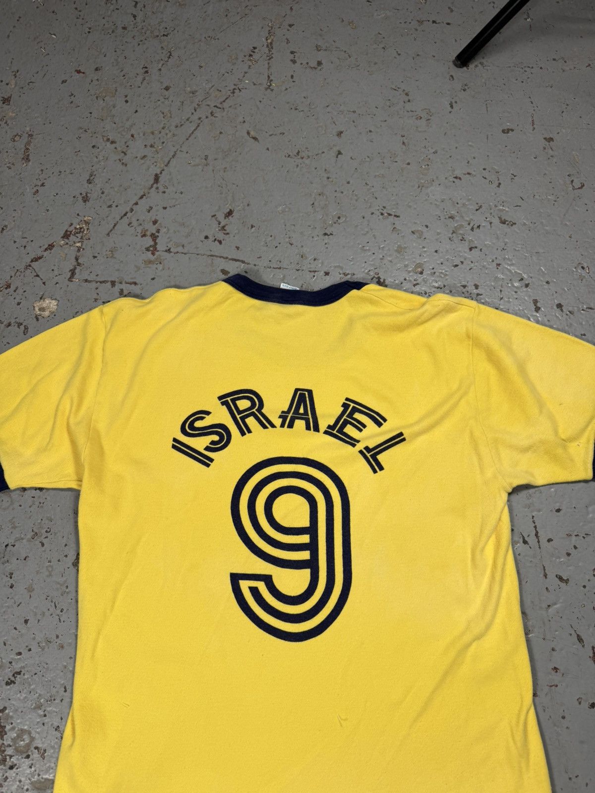 Other Insane Israel Soccer Futbol Jersey Ringer Tee Single Stitch Size US M / EU 48-50 / 2 - 4 Thumbnail