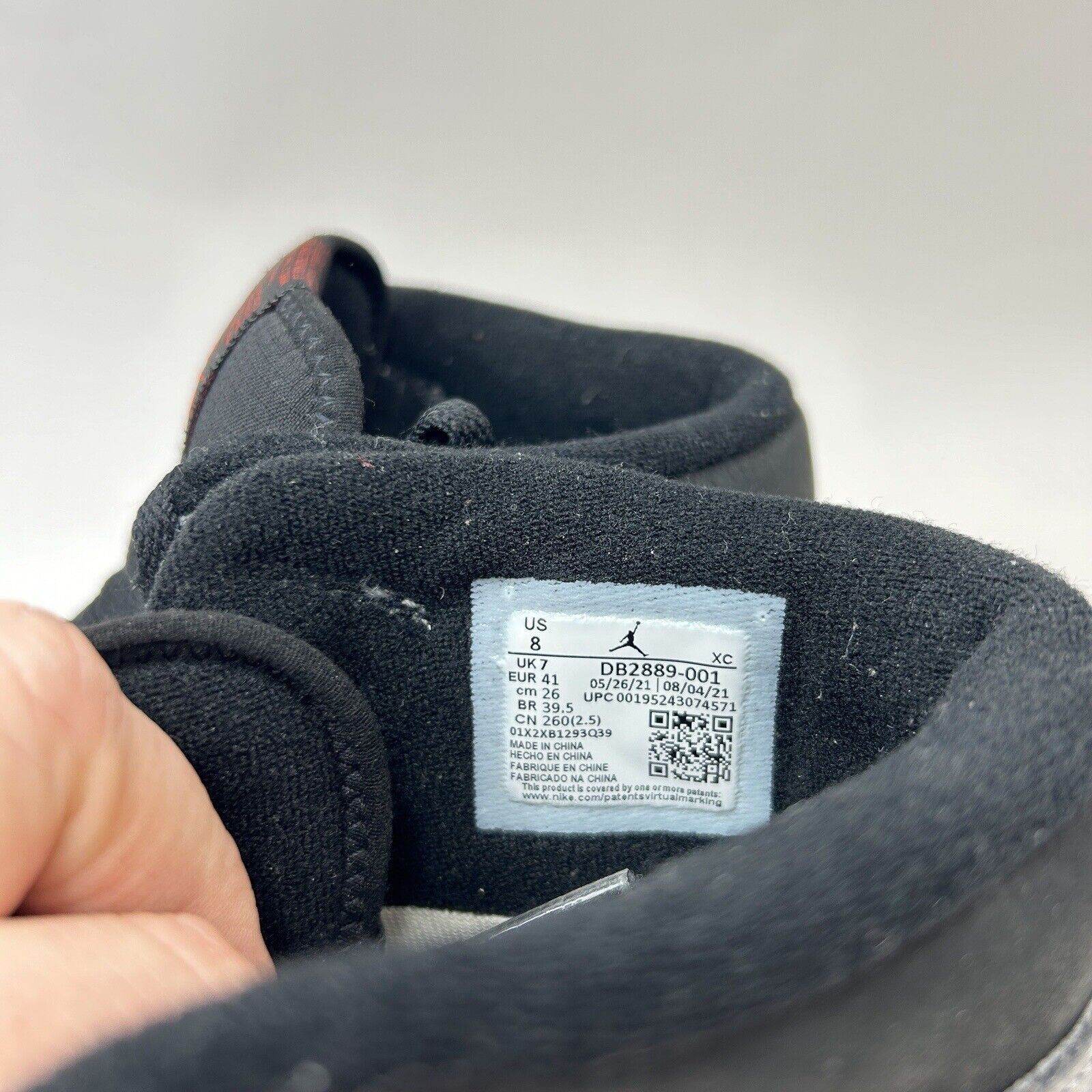 Nike Nike Air Jordan 1 Retro High Gore-Tex “Particle Grey/Shadow” Size US 8 / EU 41 - 8 Thumbnail