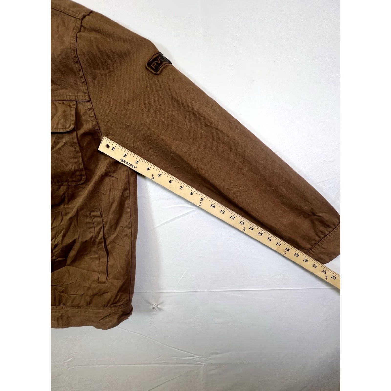 RVCA RVCA Jacket Men’s Brown Corduroy Button-Down 4 Pocket Size Medium Size US M / EU 48-50 / 2 - 4 Thumbnail
