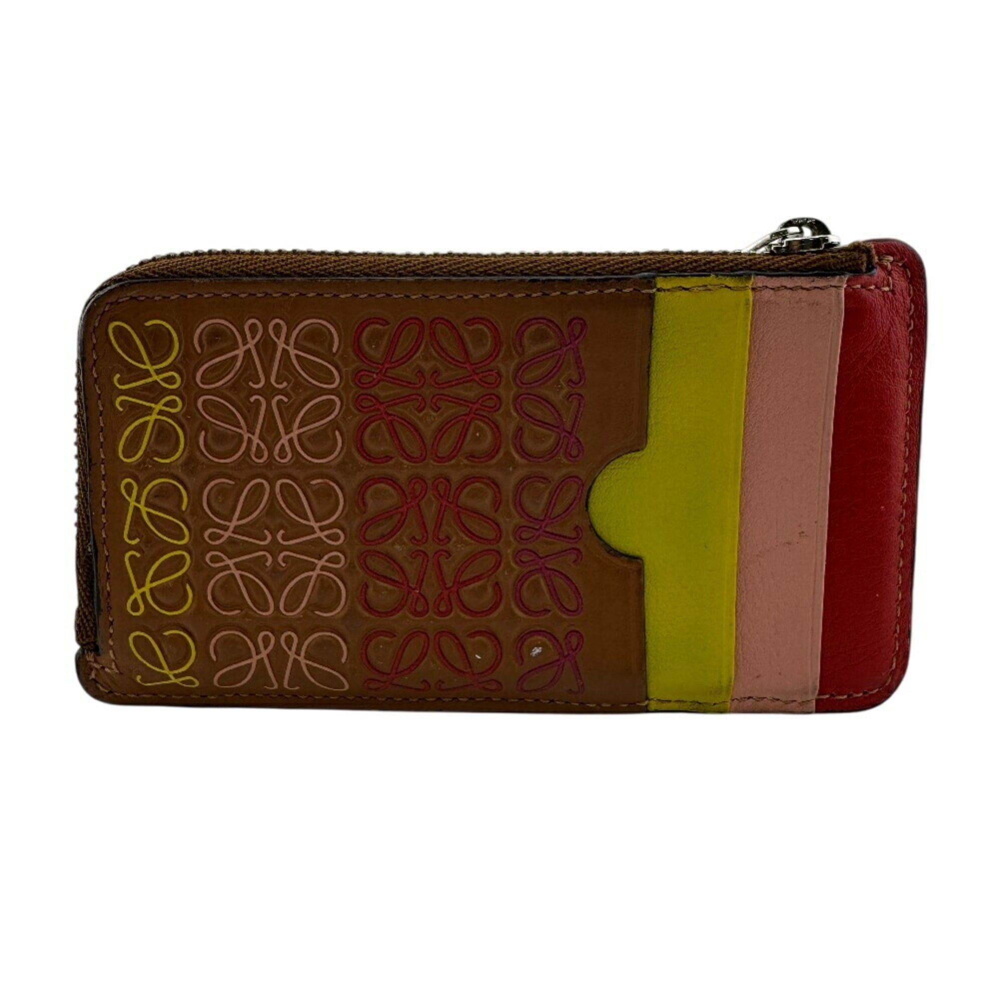 Loewe LOEWE Fragment Case, Pass Repeat Anagram Coin Multicolor, Women's Size ONE SIZE - 1 Thumbnail