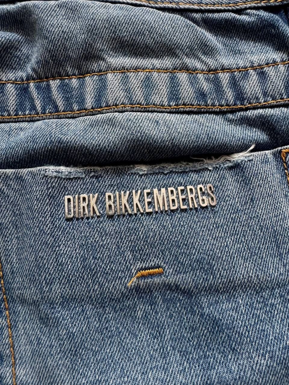 Dirk Bikkembergs Dirk Bikkemberg Logo Distressed Denim Ripped Pants Size US 34 / EU 50 - 4 Thumbnail